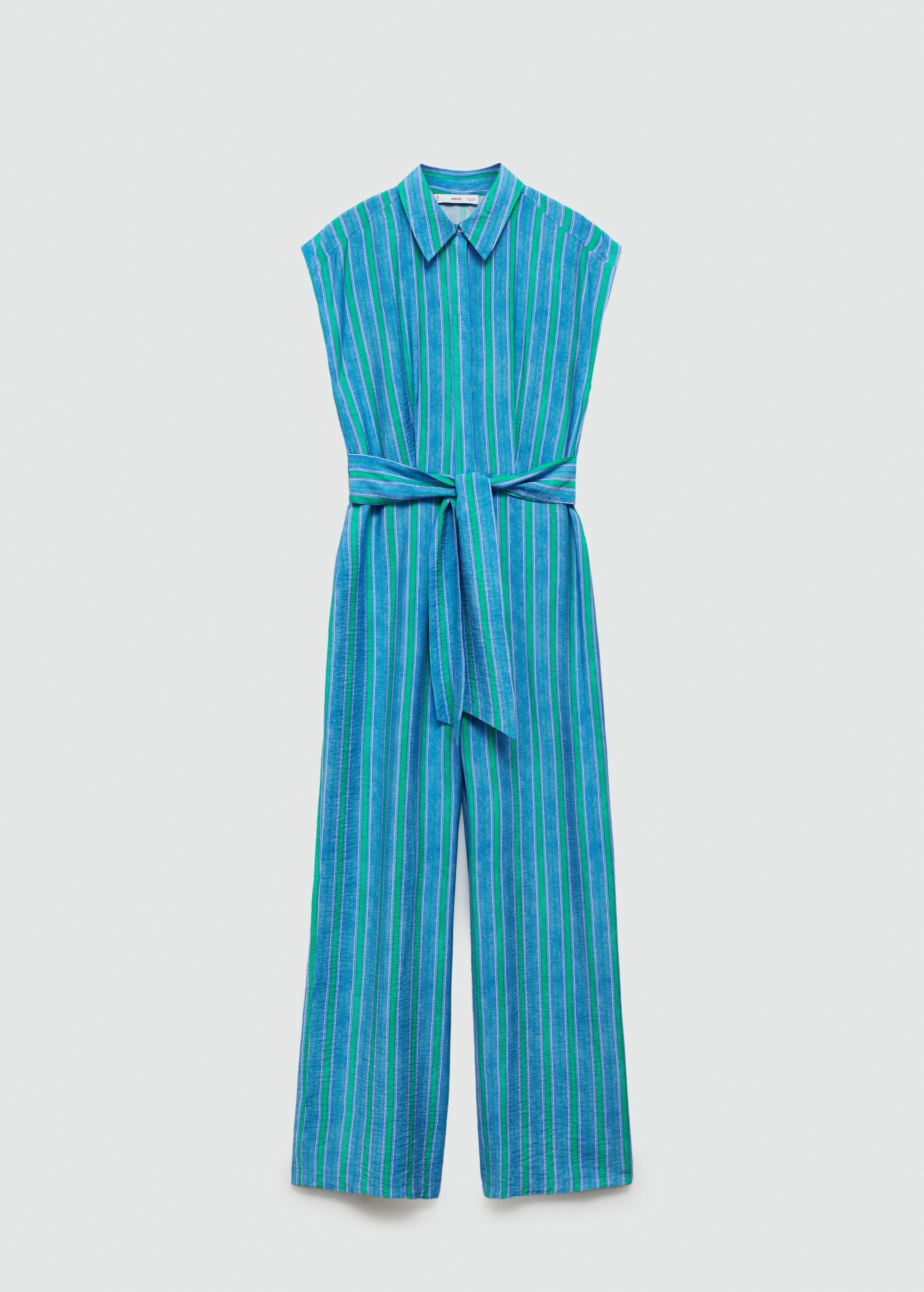 Shirt jumpsuit with bow - Article without model