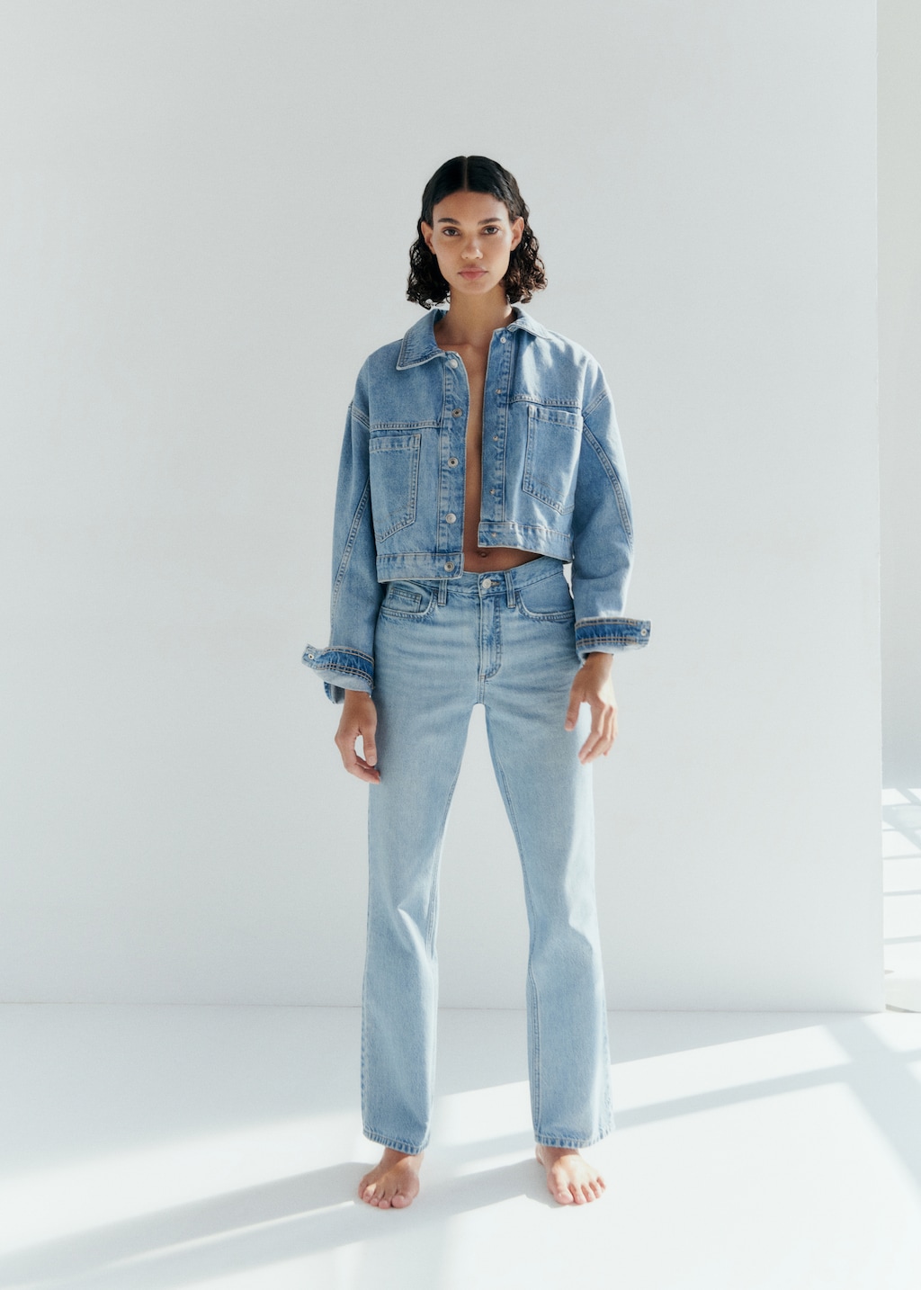 Mango jean jacket new arrivals