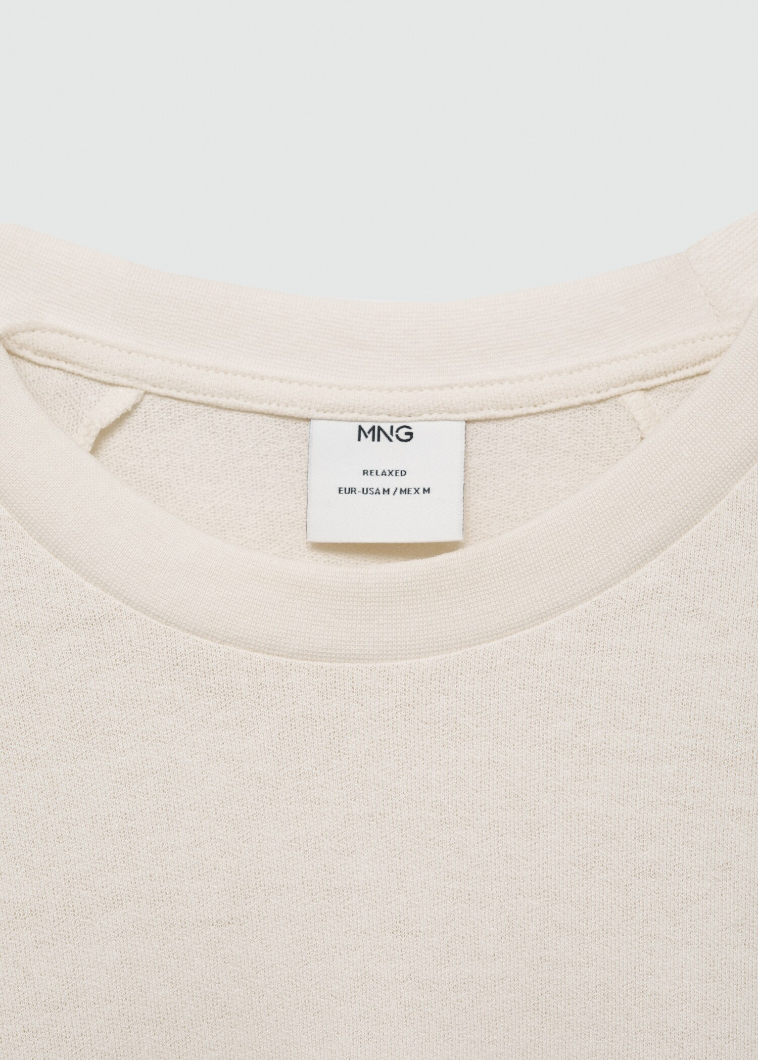 Camiseta algodón relaxed fit - Detalle del artículo 8
