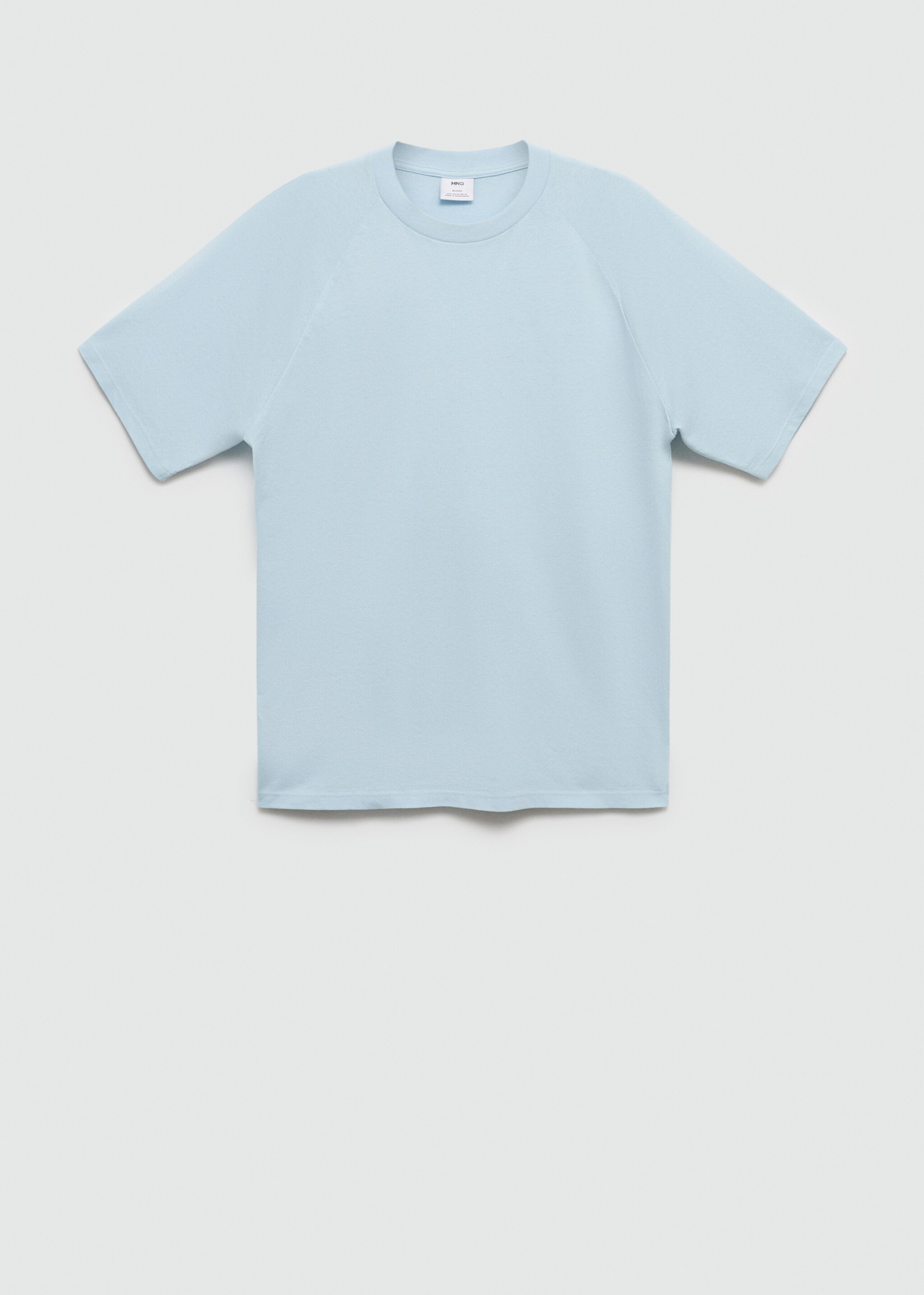 Camiseta algodón relaxed fit - Artículo sin modelo