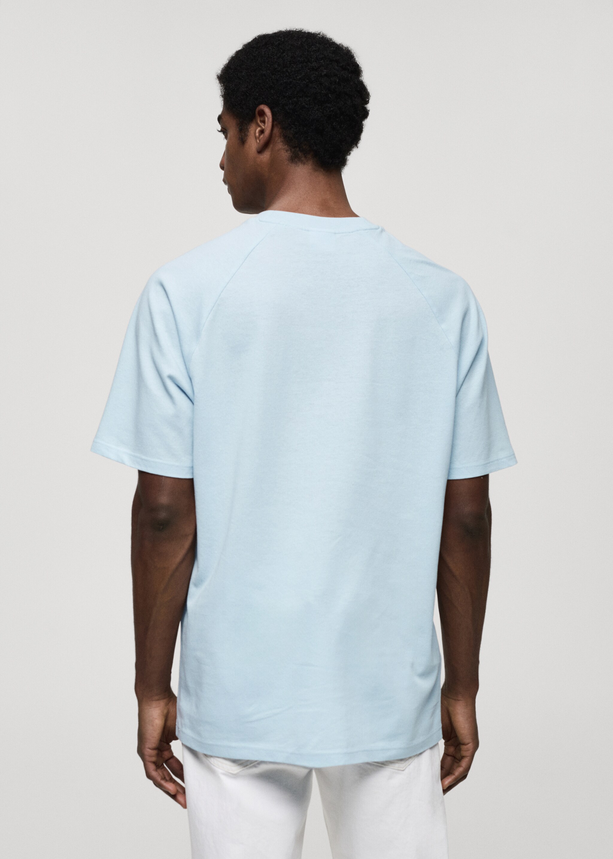 Camiseta algodón relaxed fit - Reverso del artículo