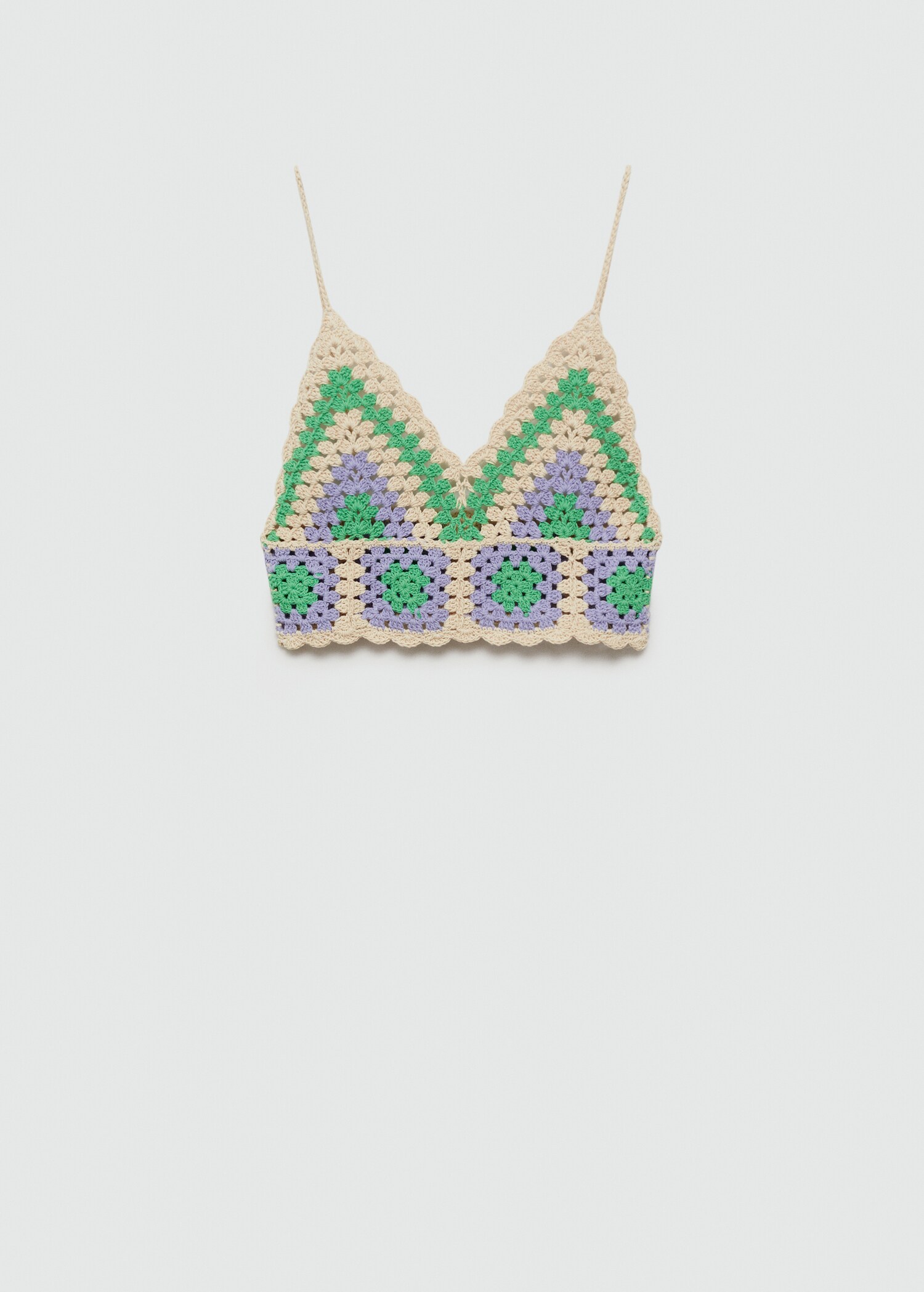 Top crochet combiné - Article sans modèle
