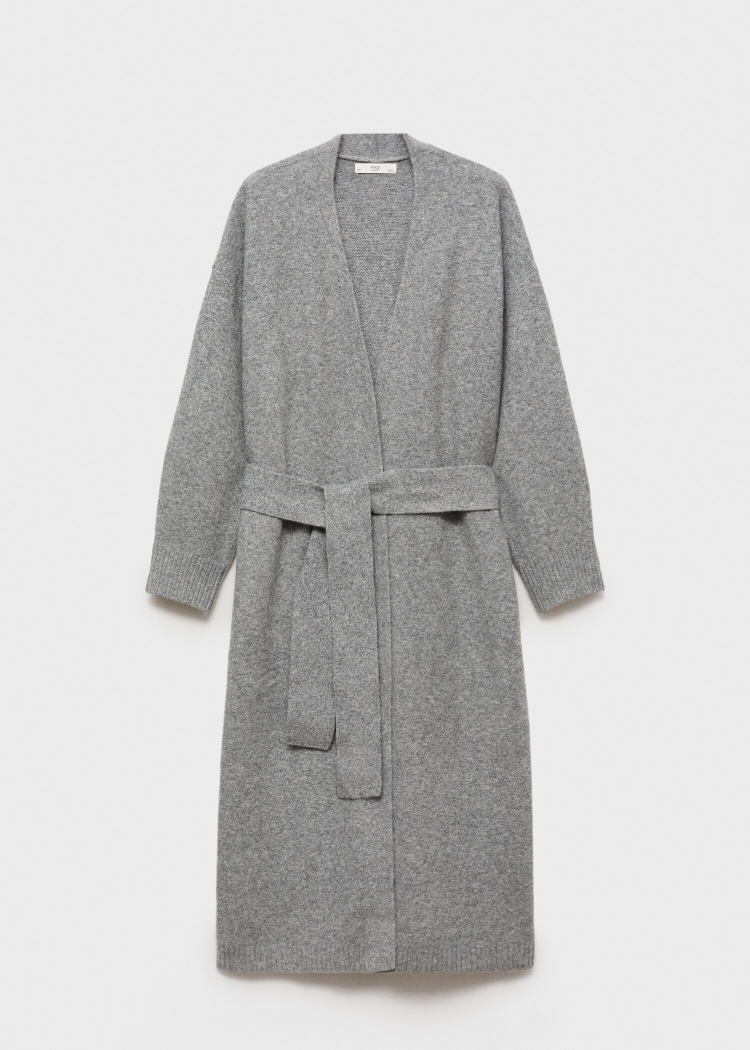 Oversized knitted cardigan - Article without model