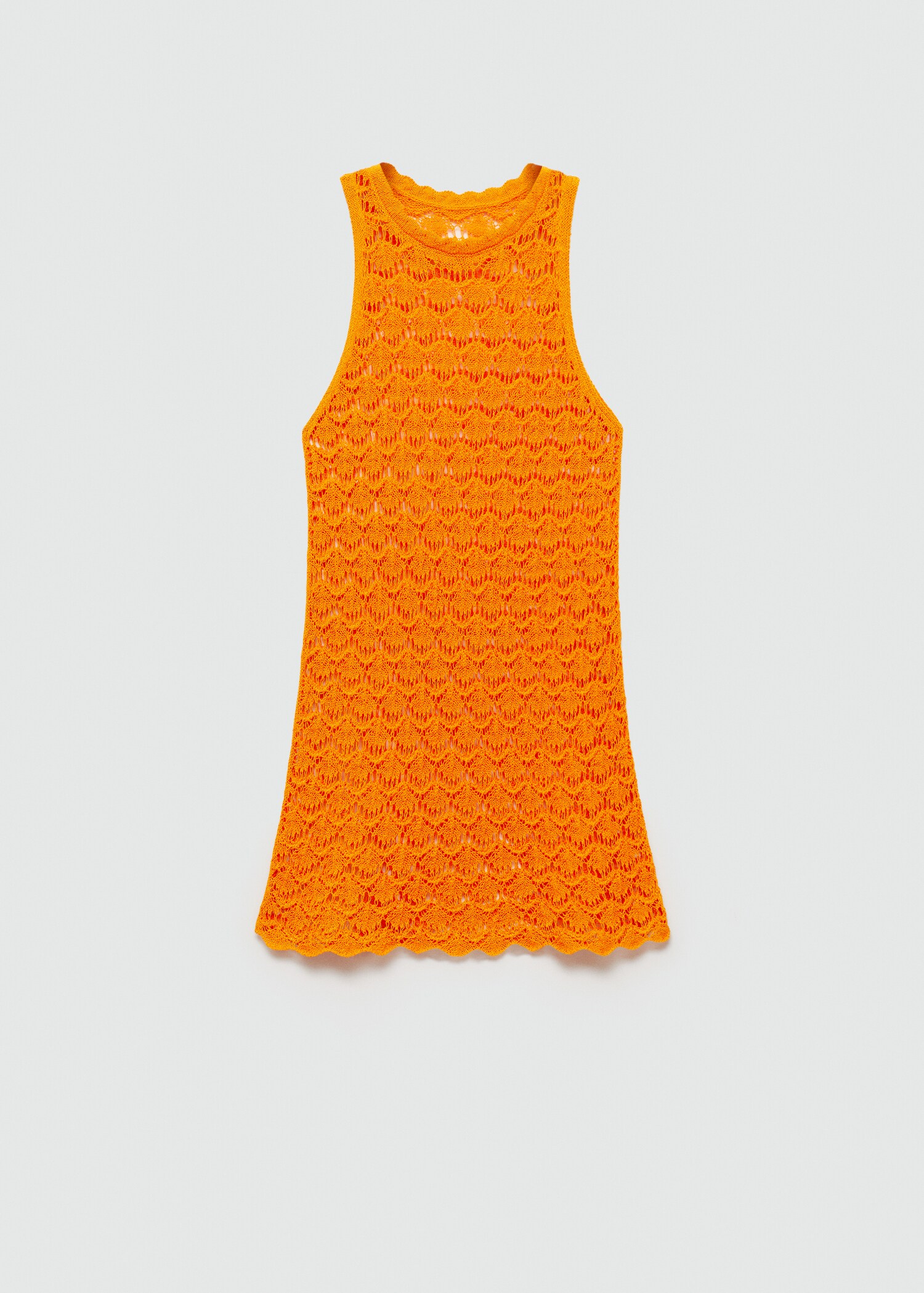 Crochet short dress - Article without model