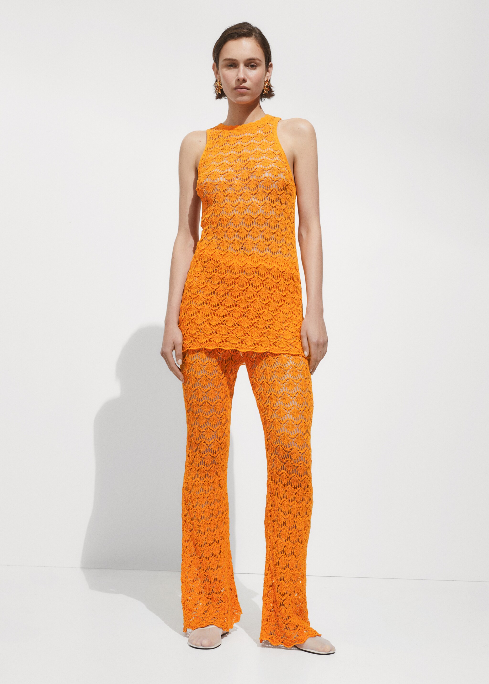 Crochet short dress - Details of the article 2