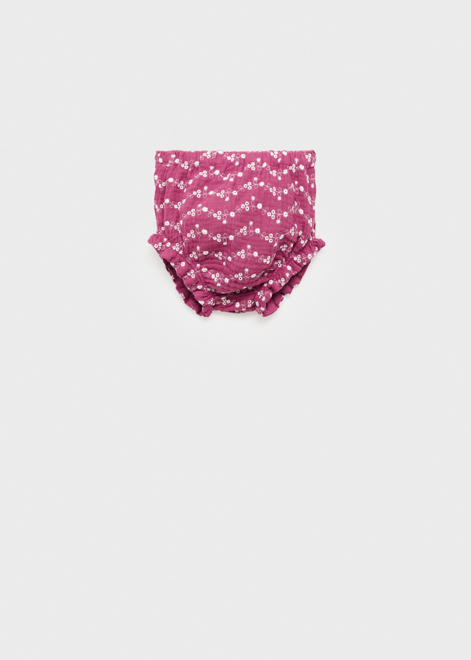 Floral embroidered shorts - Article without model