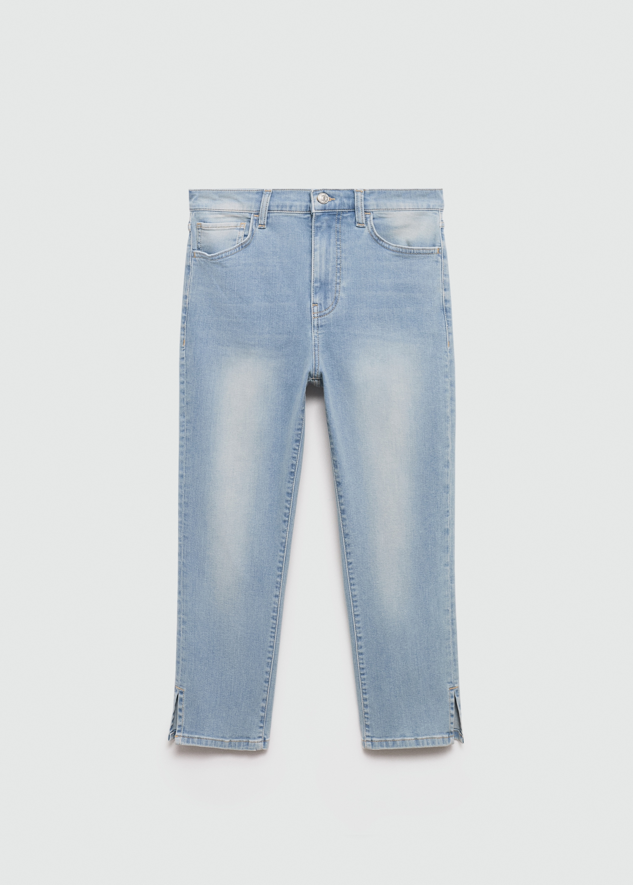 Capri-Jeans mit Seitenschlitz - Artikel ohne Model