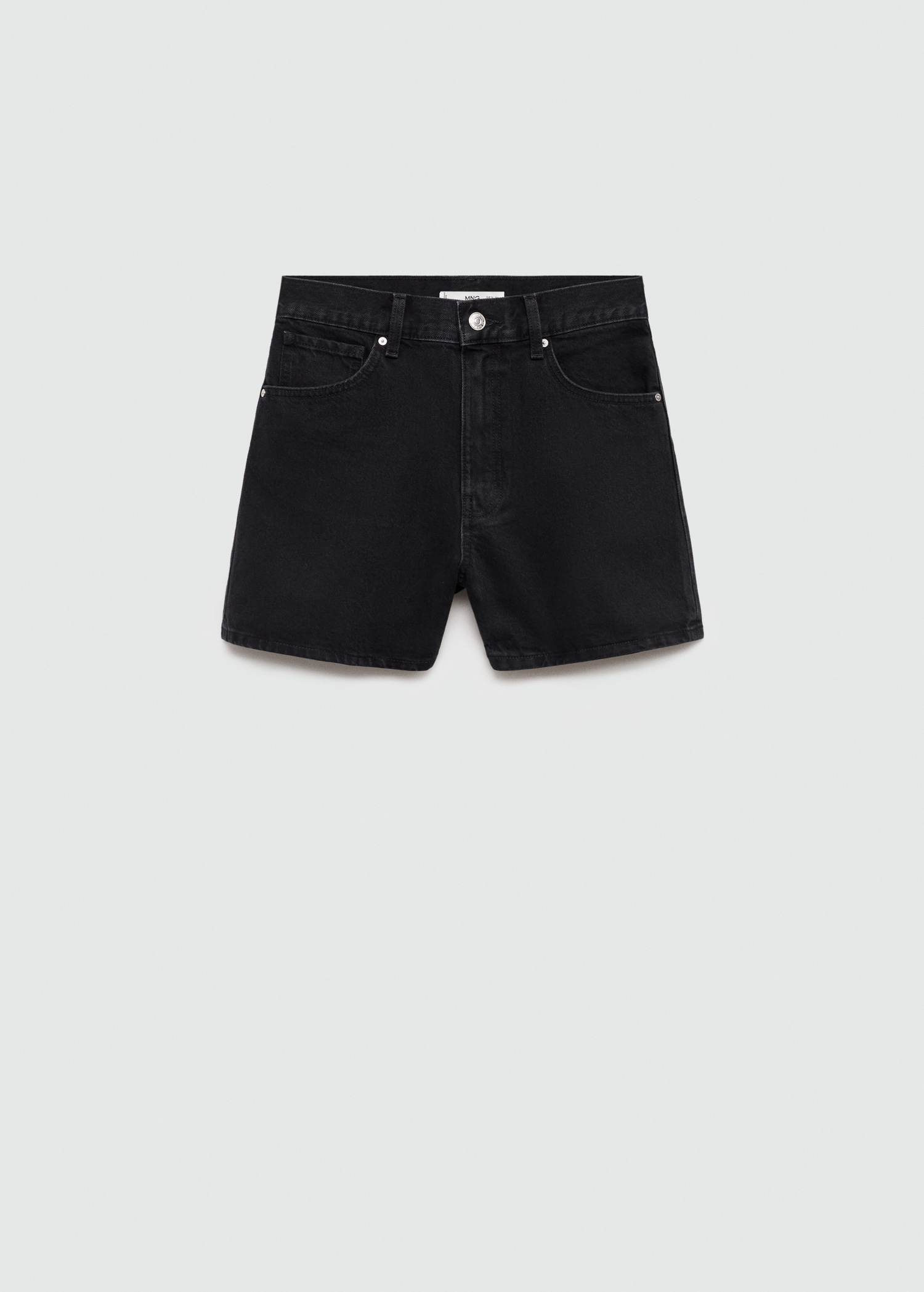 Womens Shorts Damen Jeans Shorts Schwarz Shorts Black Schwarze