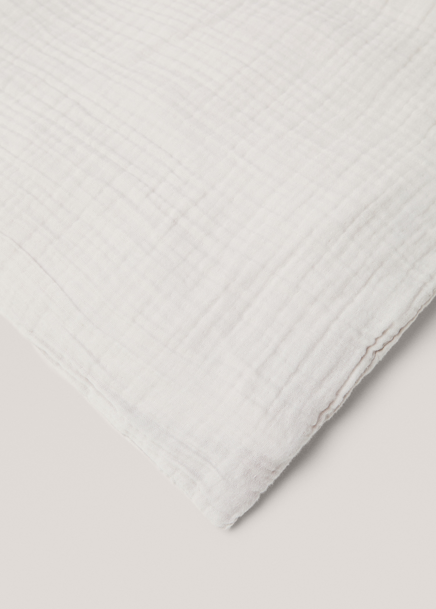 Cotton gauze duvet cover queen bed - Details of the article 3