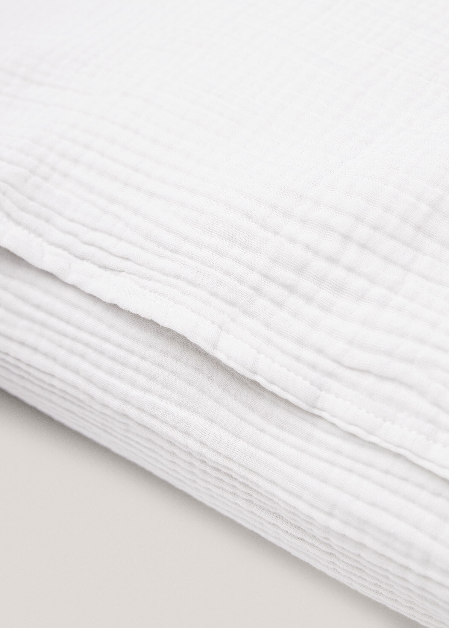 Cotton gauze pillowcase 60x60cm - Details of the article 2