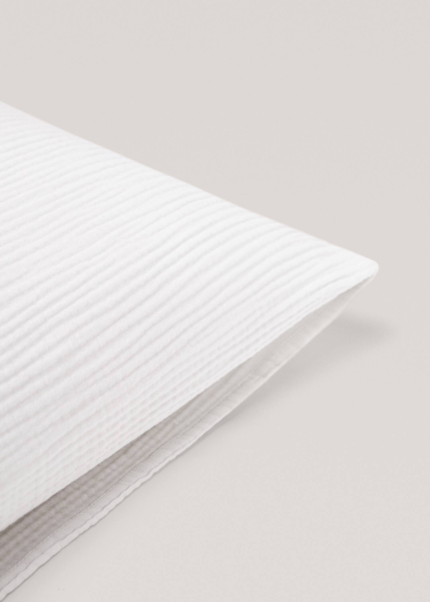 Cotton gauze pillowcase 60x60cm - Details of the article 3