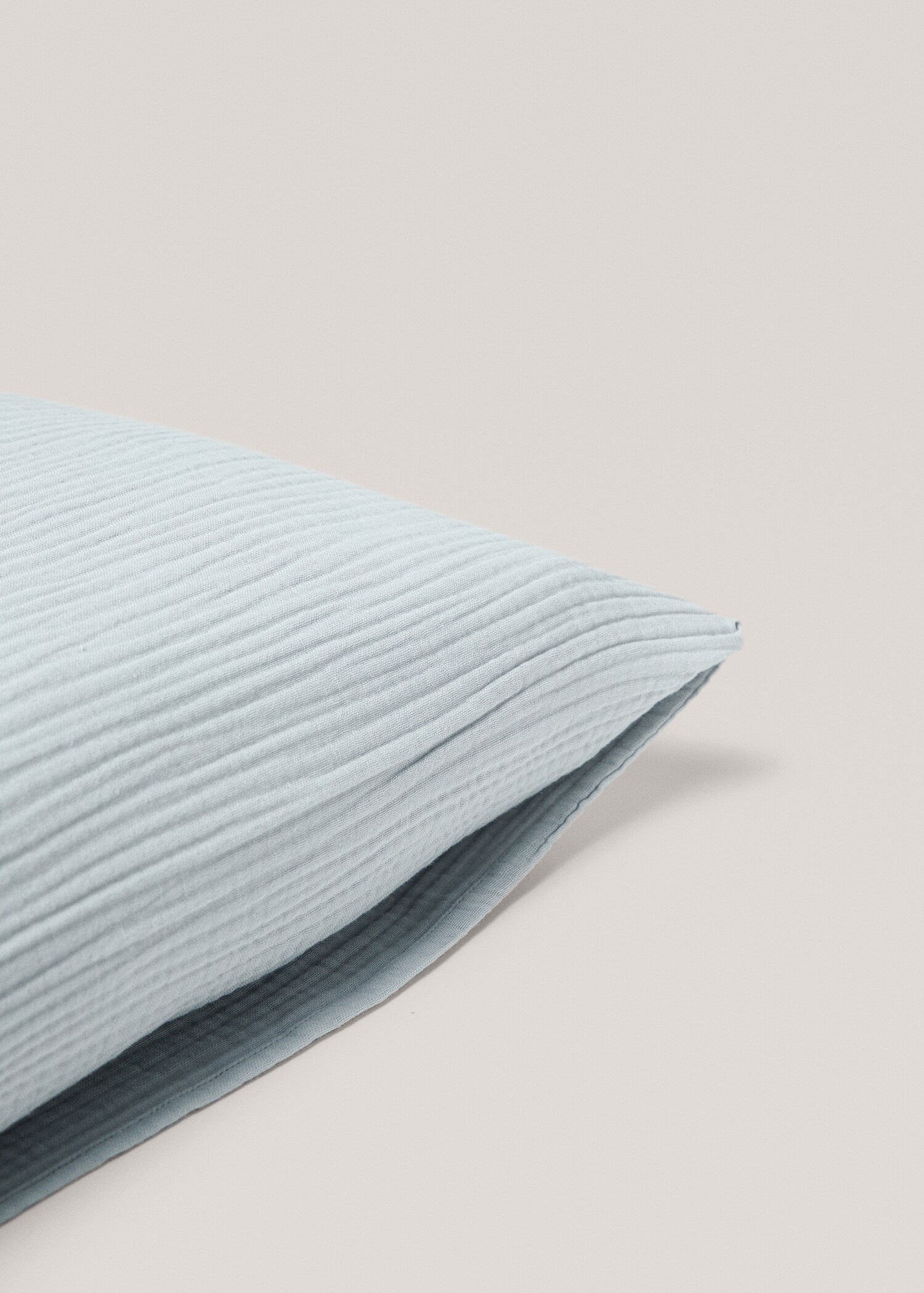 Cotton gauze pillowcase 60x60cm - Details of the article 2