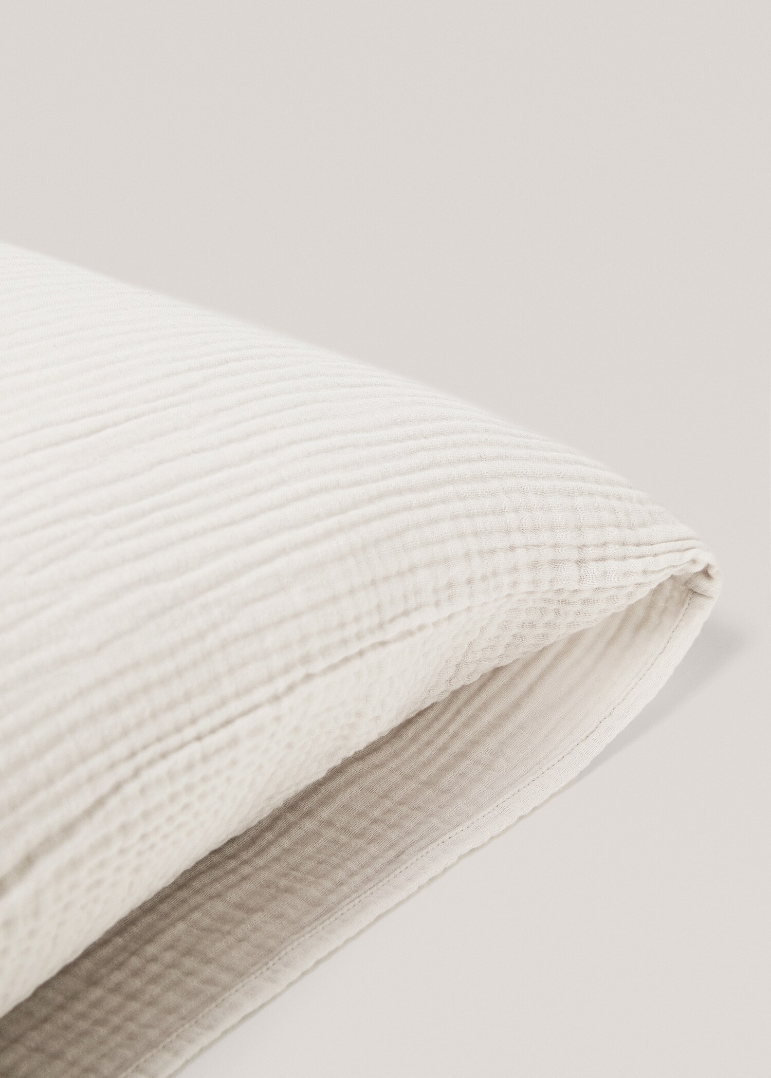 Cotton gauze pillowcase 60x60cm - Details of the article 1