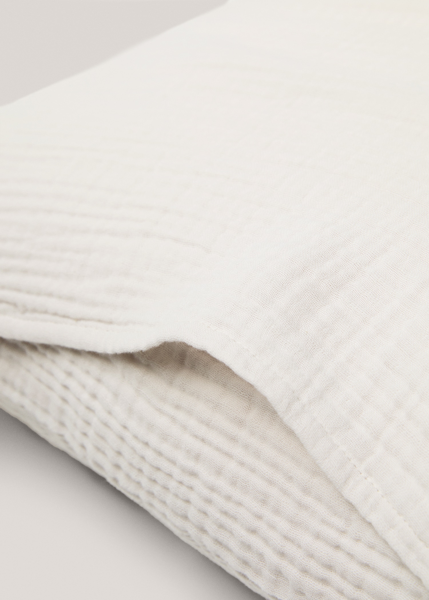 Cotton gauze pillowcase 60x60cm - Details of the article 2