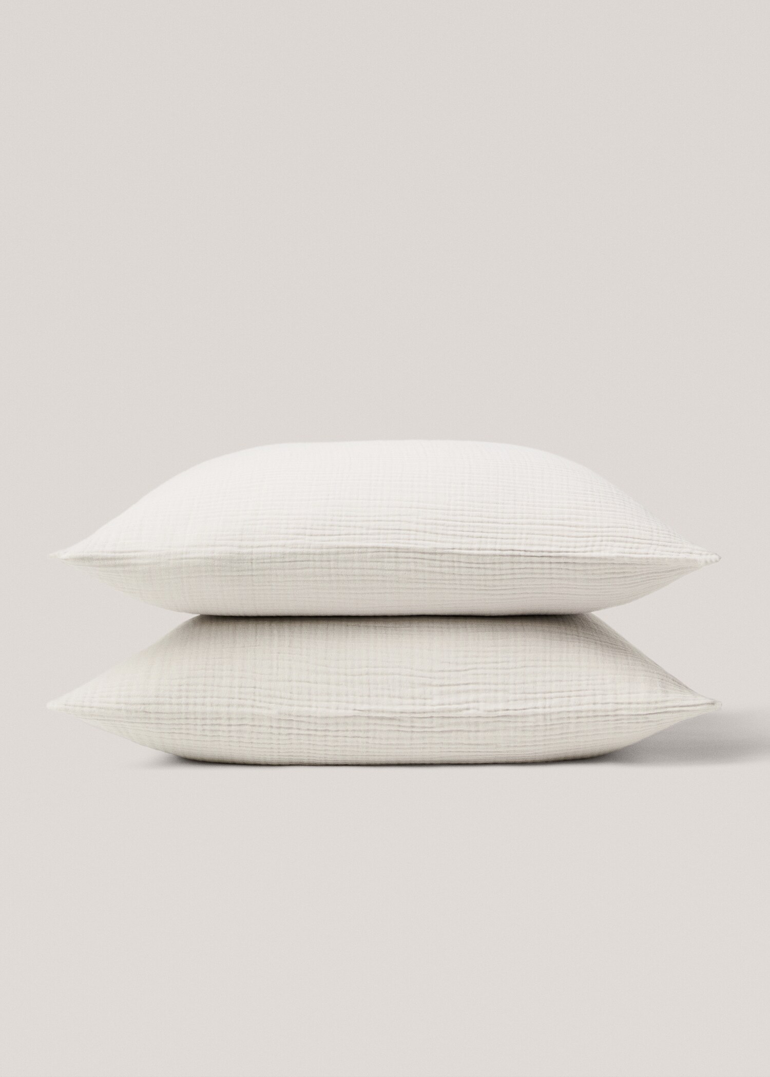 Cotton gauze pillowcase 60x60cm - Details of the article 3