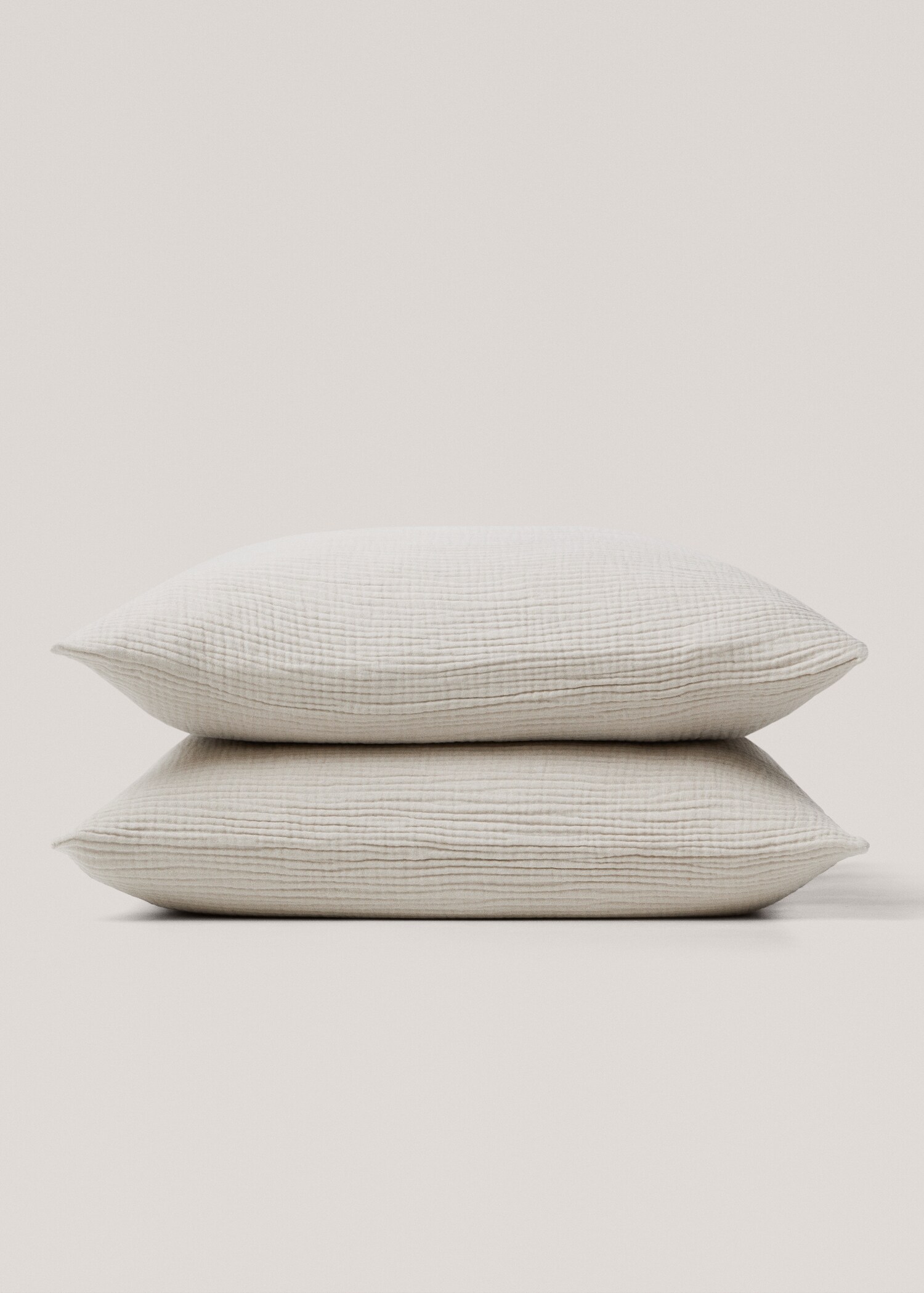 Cotton gauze pillowcase 60x60cm - Details of the article 3