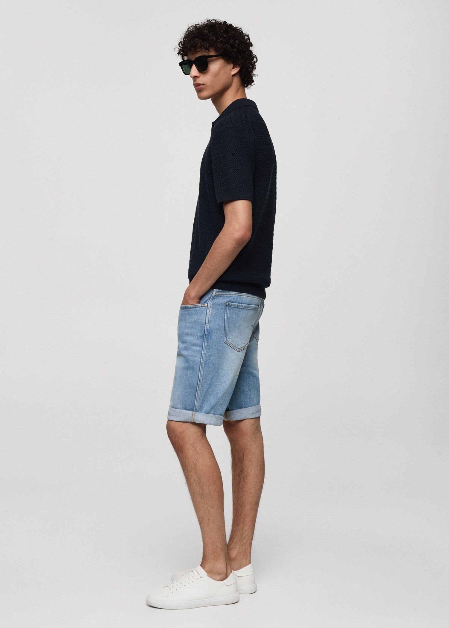 Jeansbermudas slim fit - Detaljer om artikeln 2