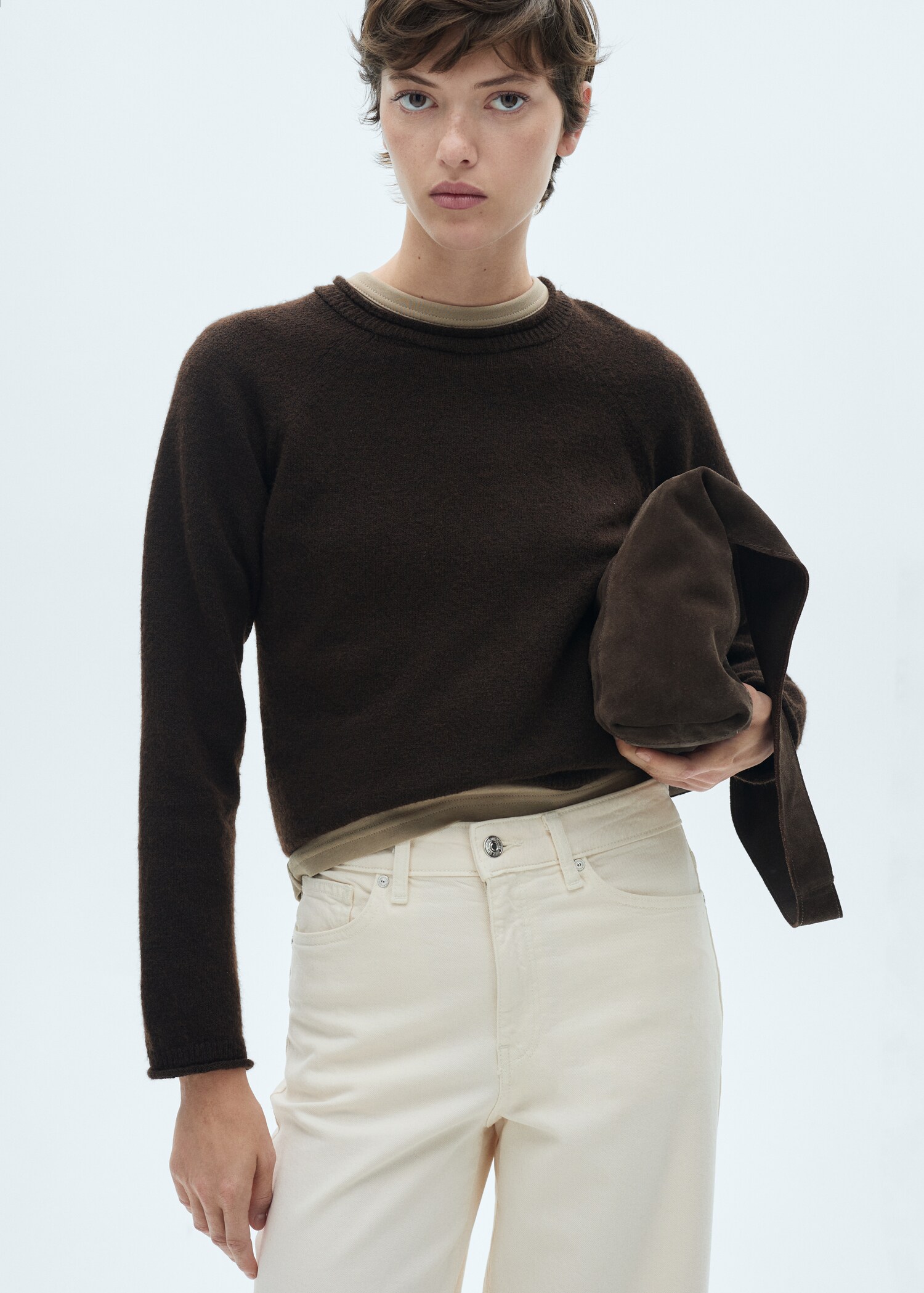 Jupe-culotte jean taille normale - Détail de l'article 1