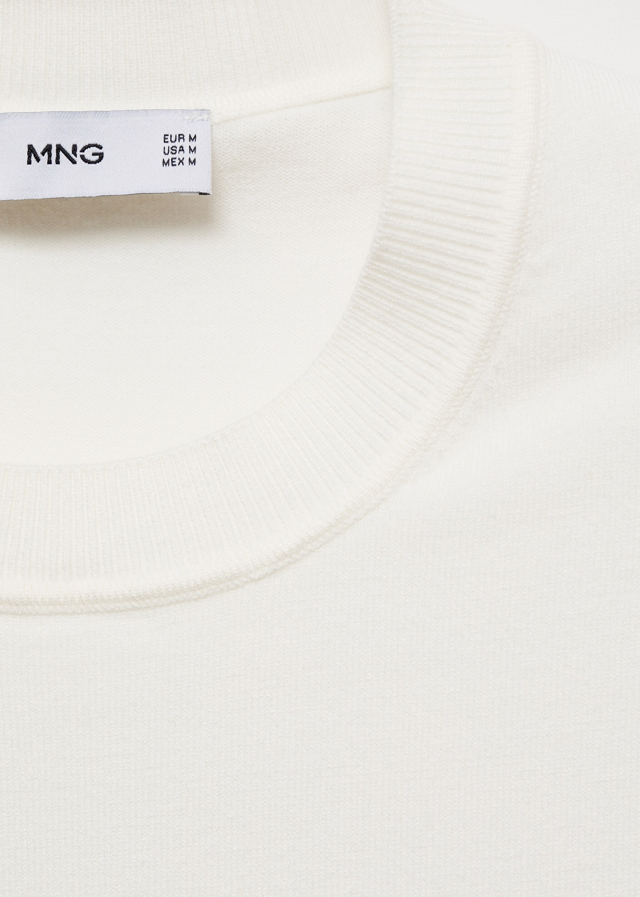 Fine-knit T-shirt - Details of the article 8