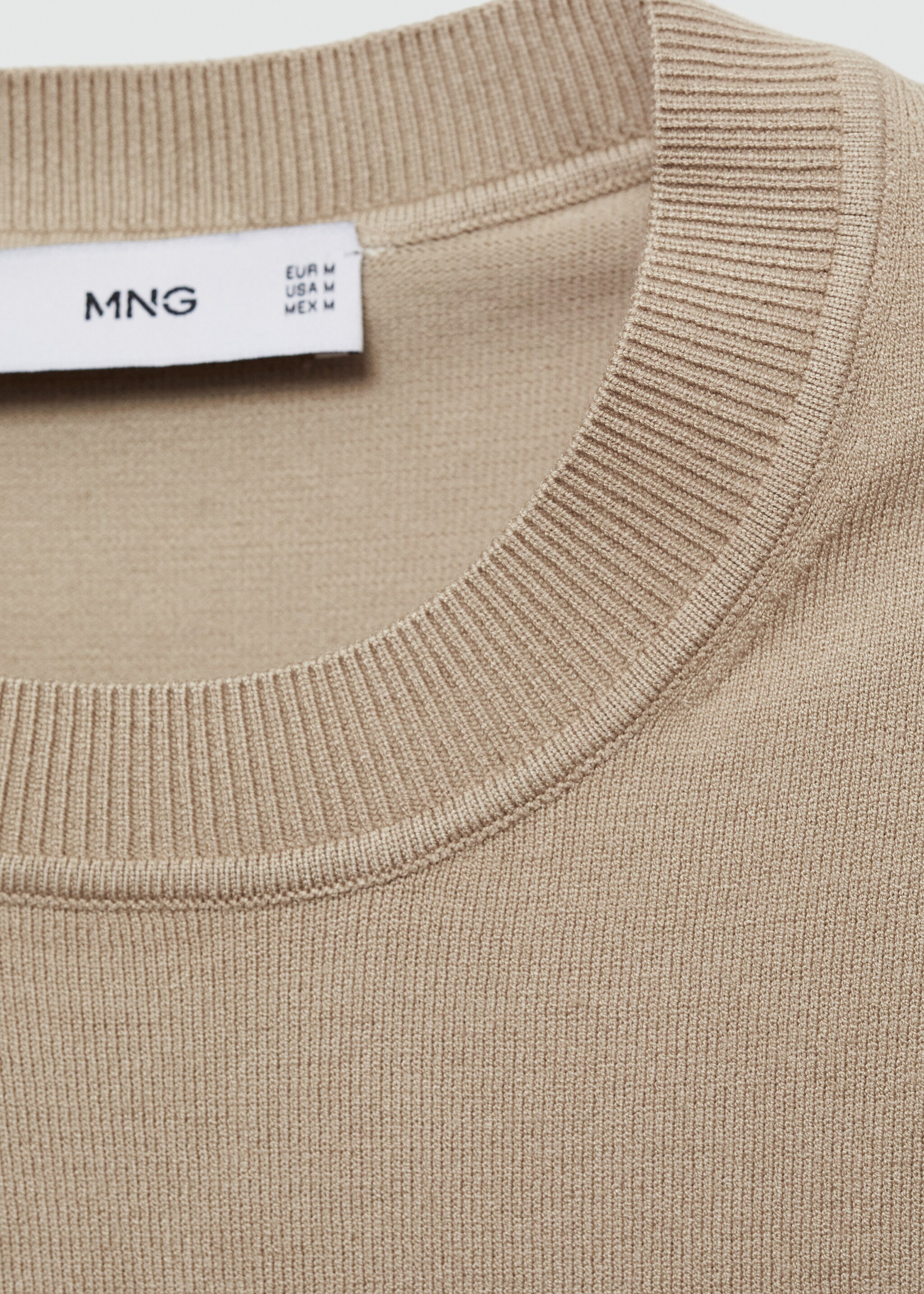 Fine-knit T-shirt - Details of the article 8