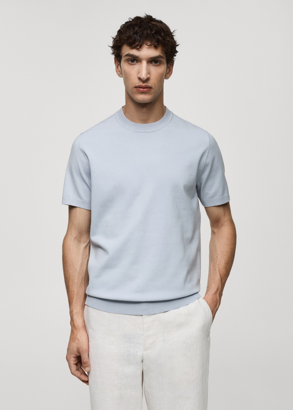 Mango Shirt aus Feinstrick