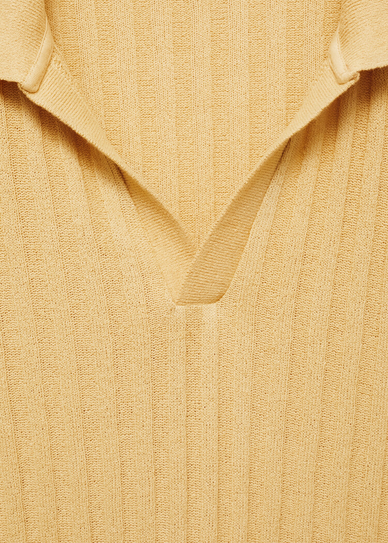 Polo regular-fit coton maille côtelée - Détail de l'article 8