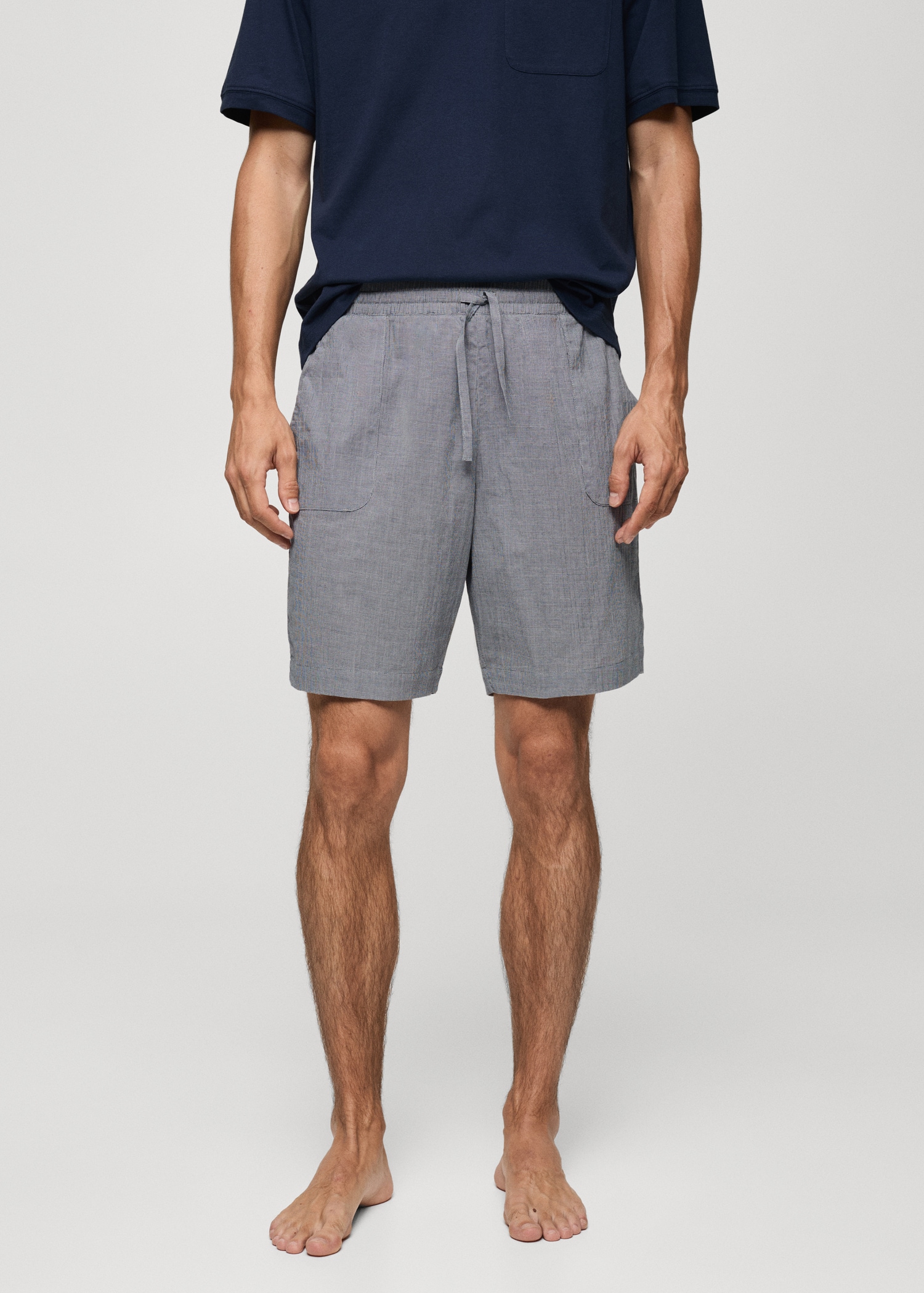 Check cotton pyjama pack - Details of the article 1