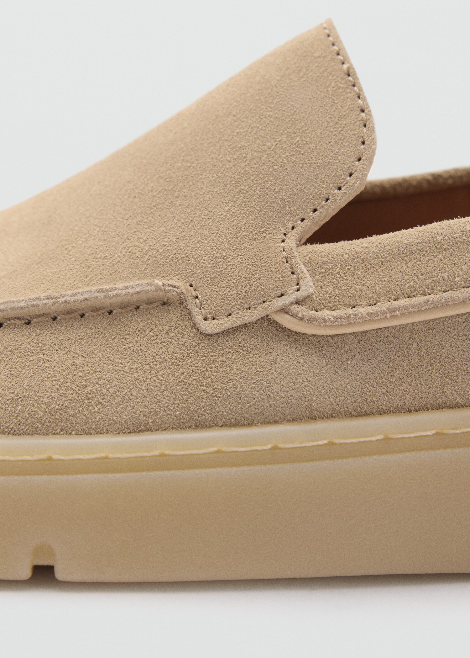Split leather shoes - Details of the article 2