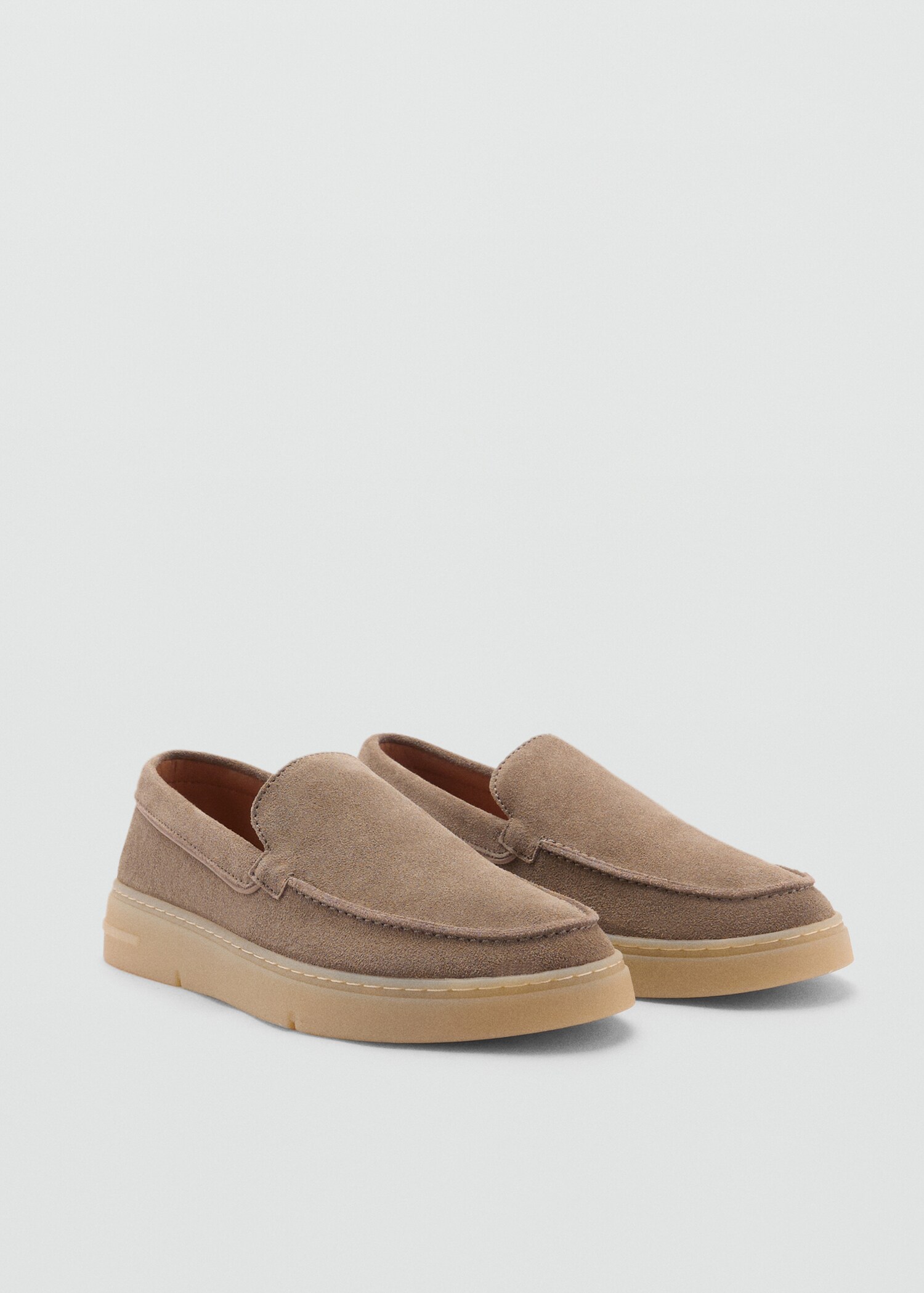 Split leather shoes - Medium plane