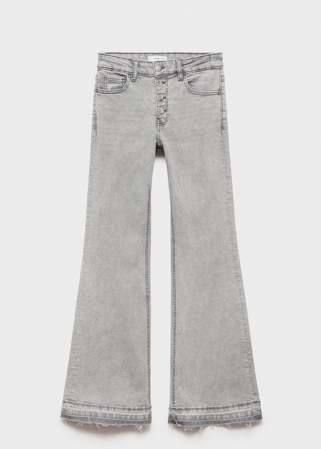 Buttons flare jeans