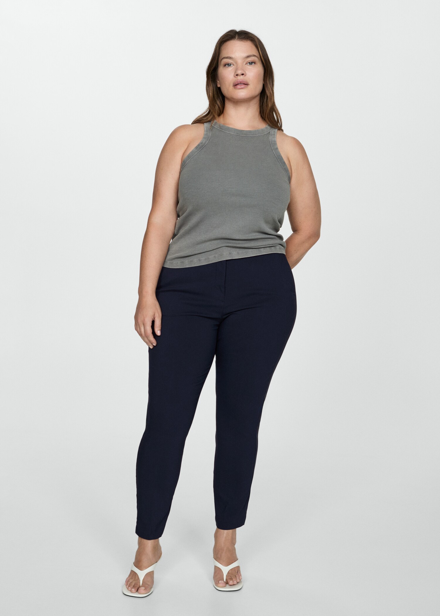 Pantalon cigarette crop - Détail de l'article 3