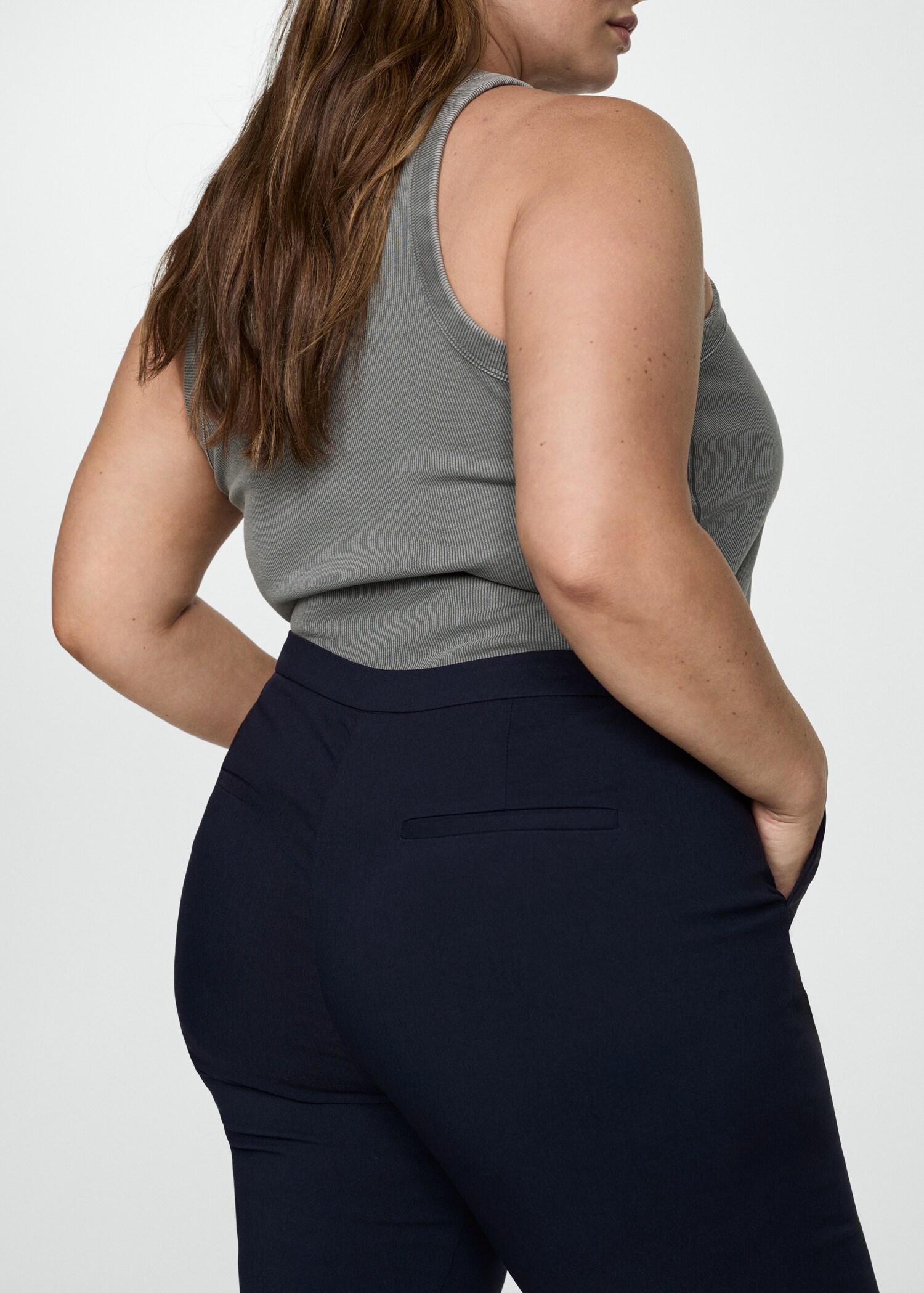 Pantalon cigarette crop - Détail de l'article 4