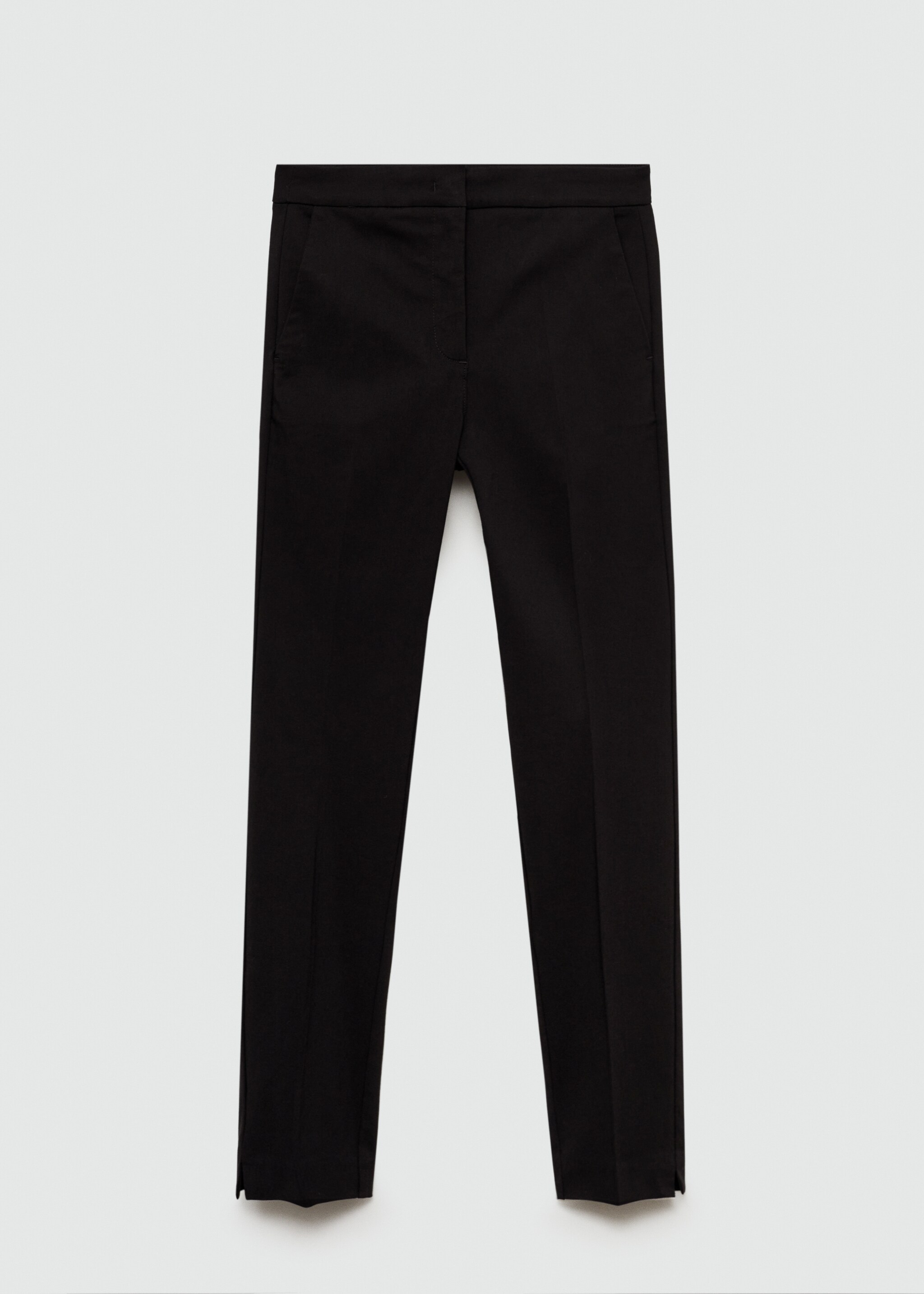 Cropped slim-fit trousers - Article without model