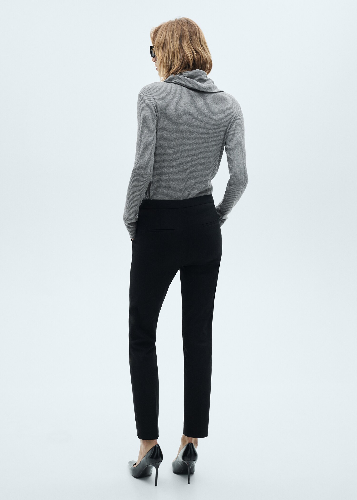 Pantalon cigarette crop - Verso de l’article