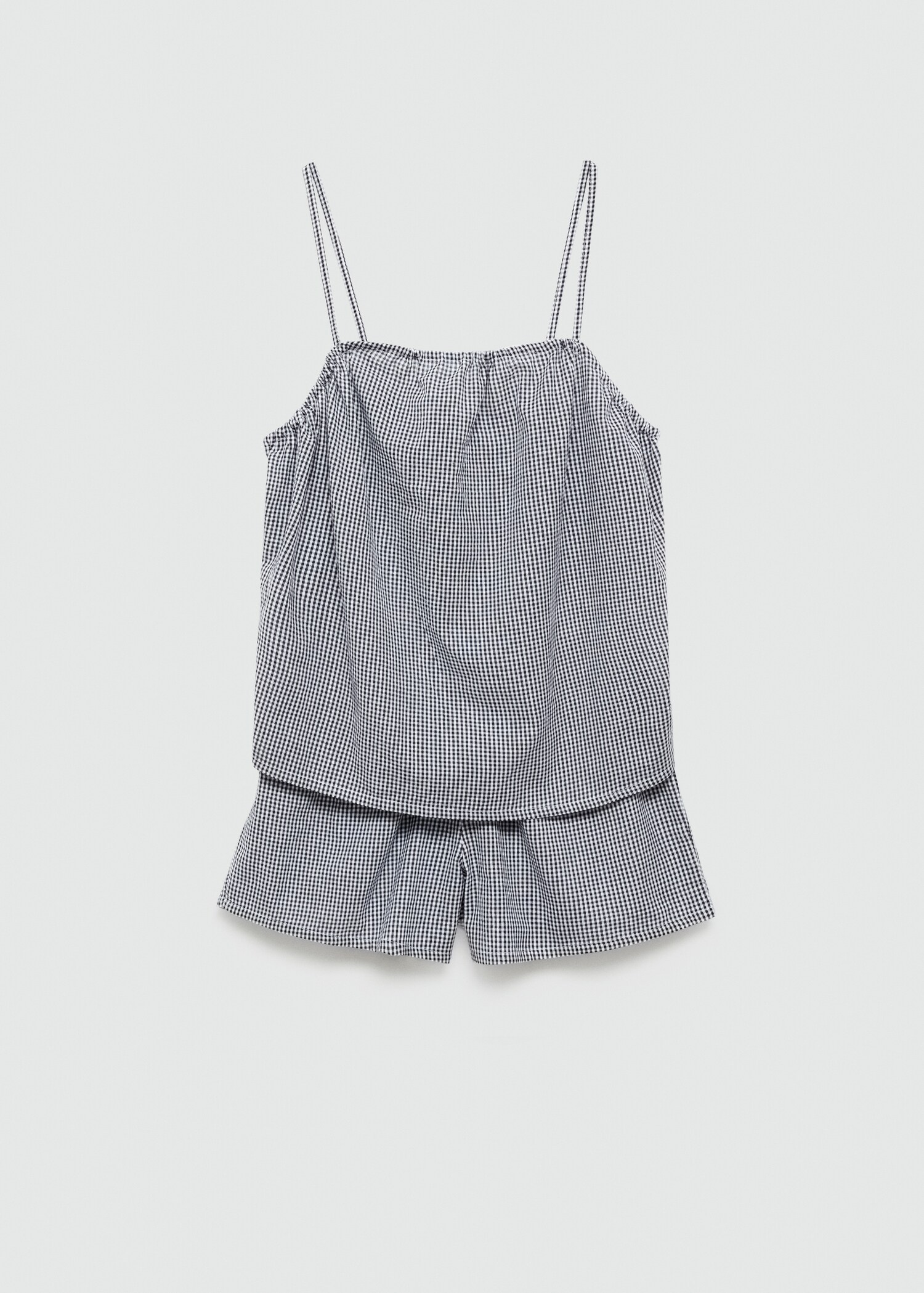 Pyjama deux pièces vichy - Article sans modèle
