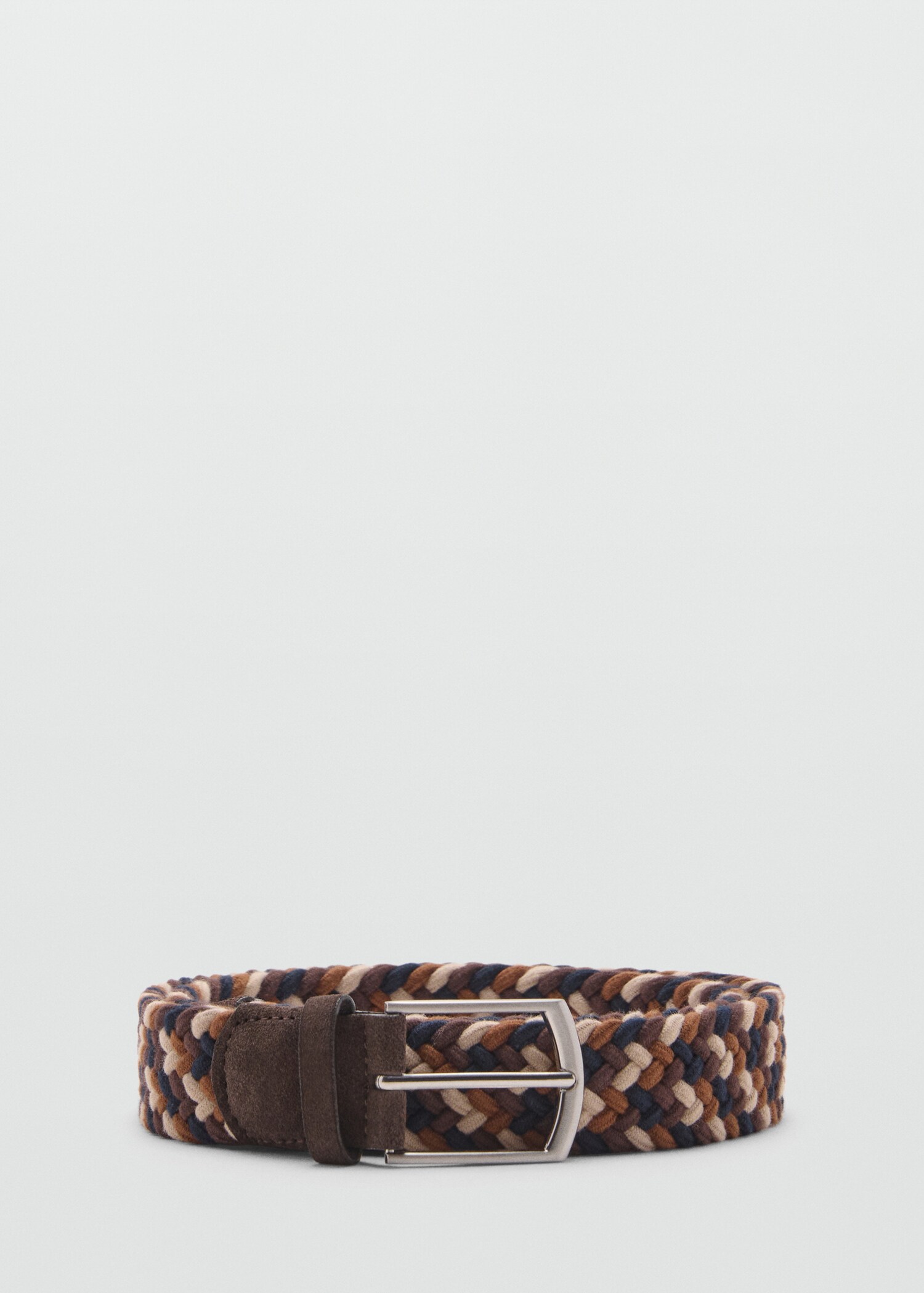 Braided elastic coloured belt - Article without model