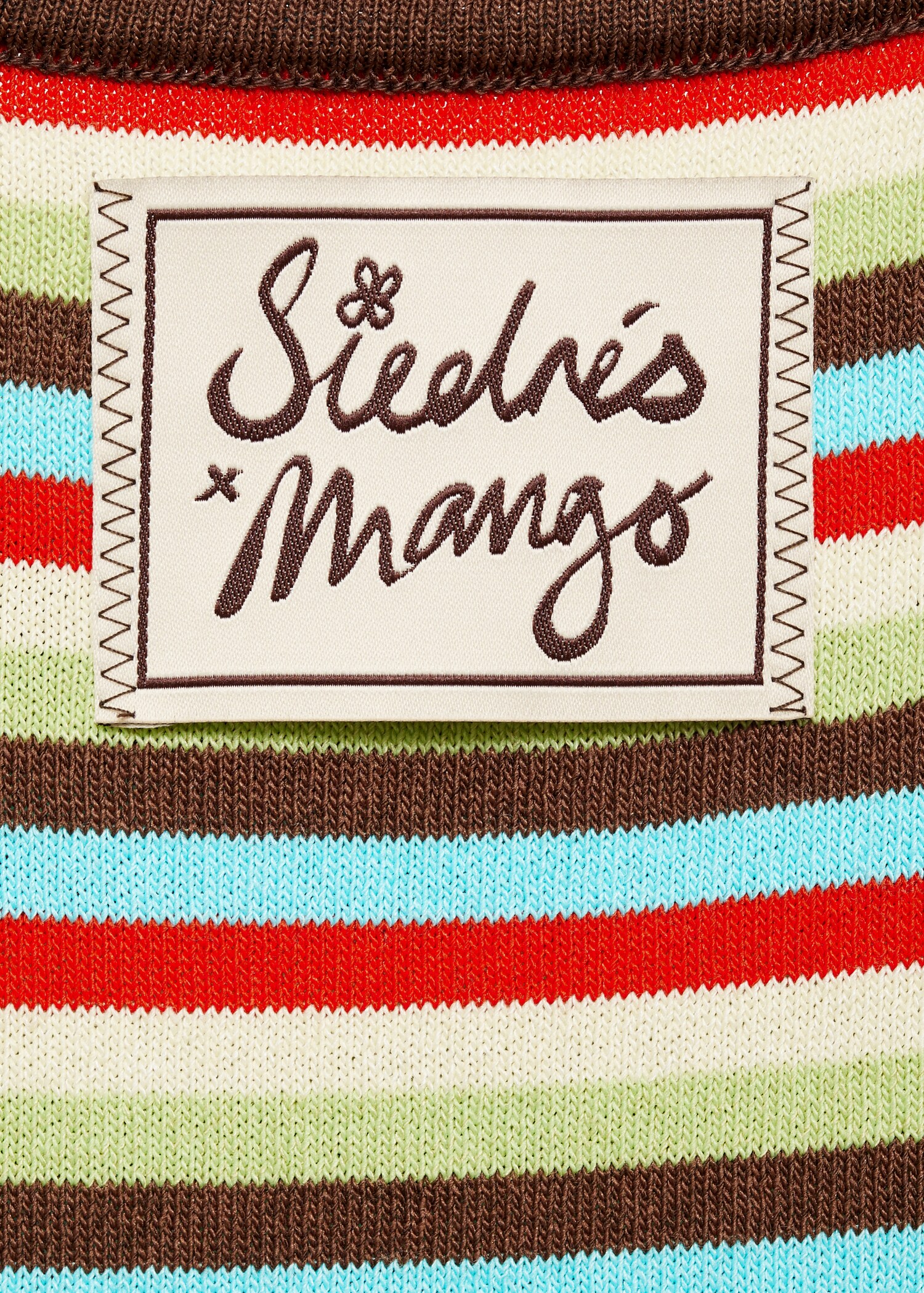 Striped knit top - Details of the article 0
