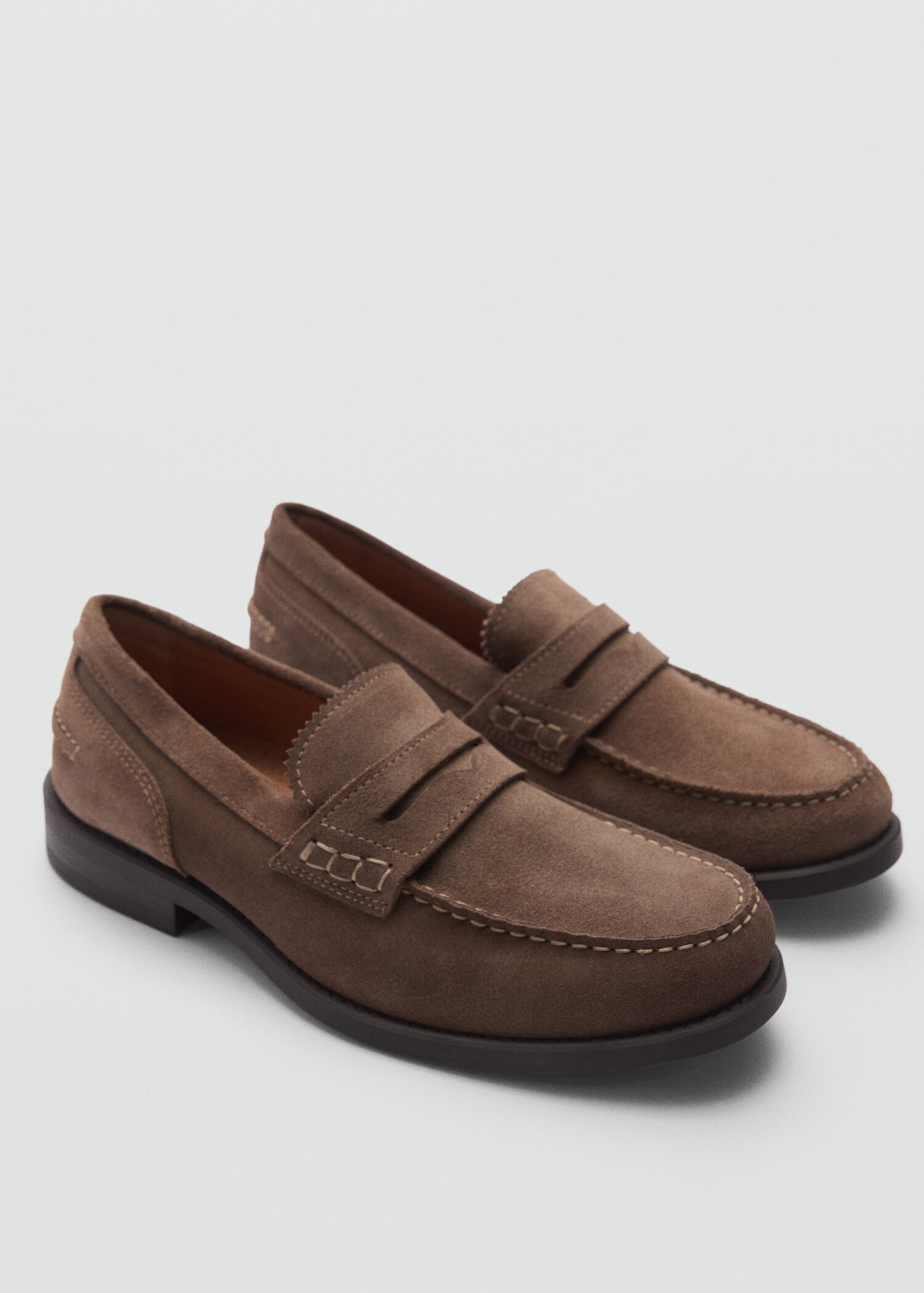 Mocasín piel ante - Plano medio