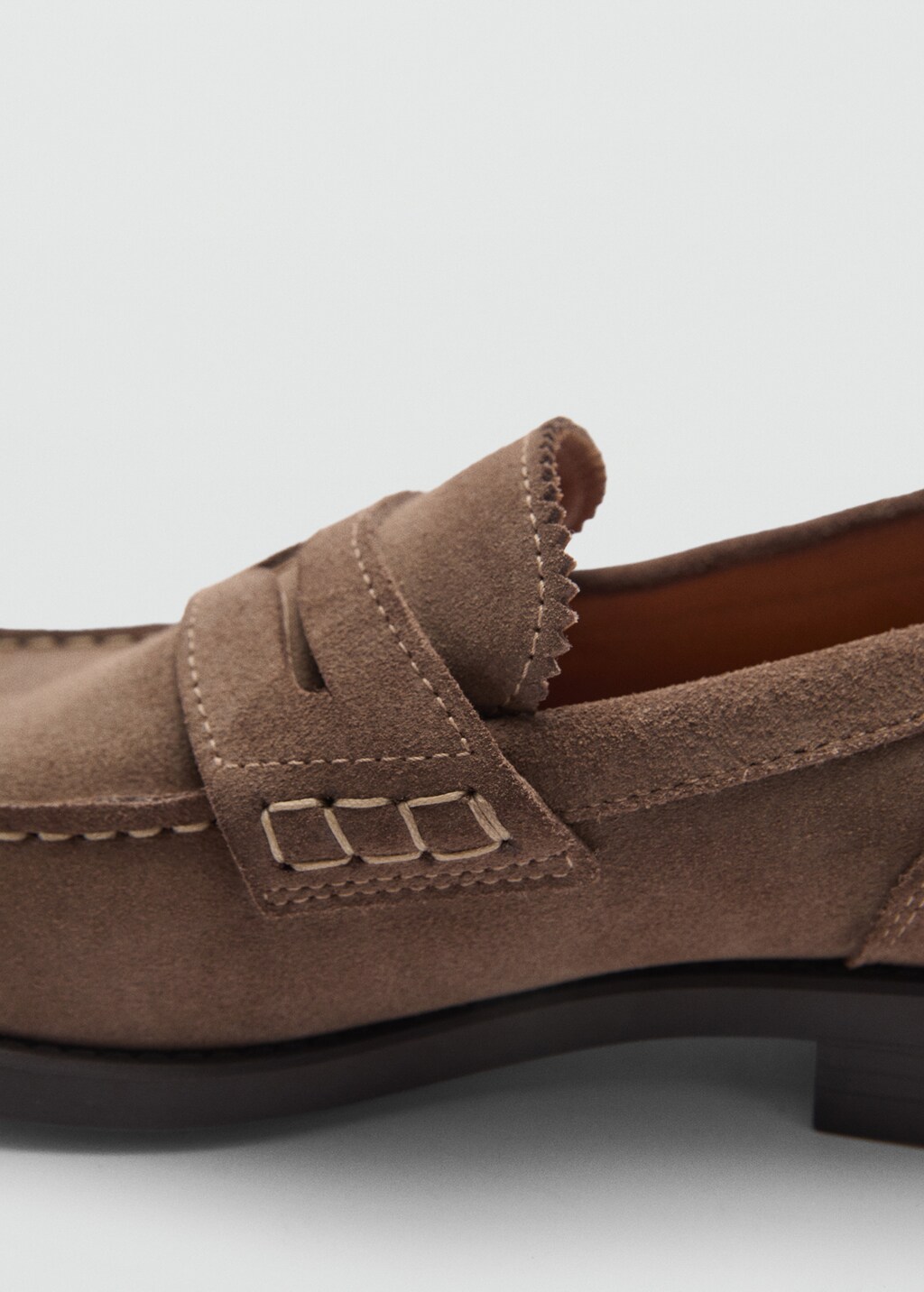 Mango loafers deals