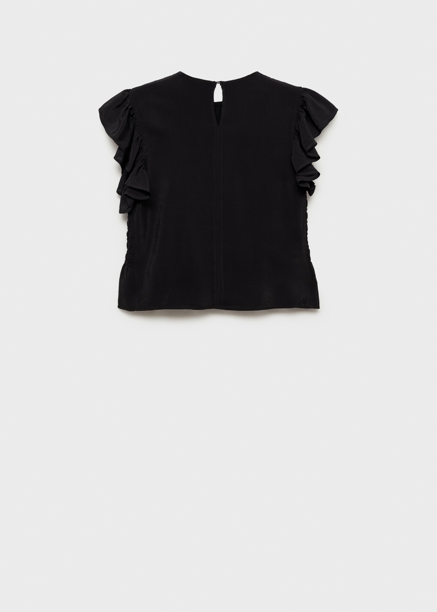 Blouse froncée manches volantées - Détail de l'article 8