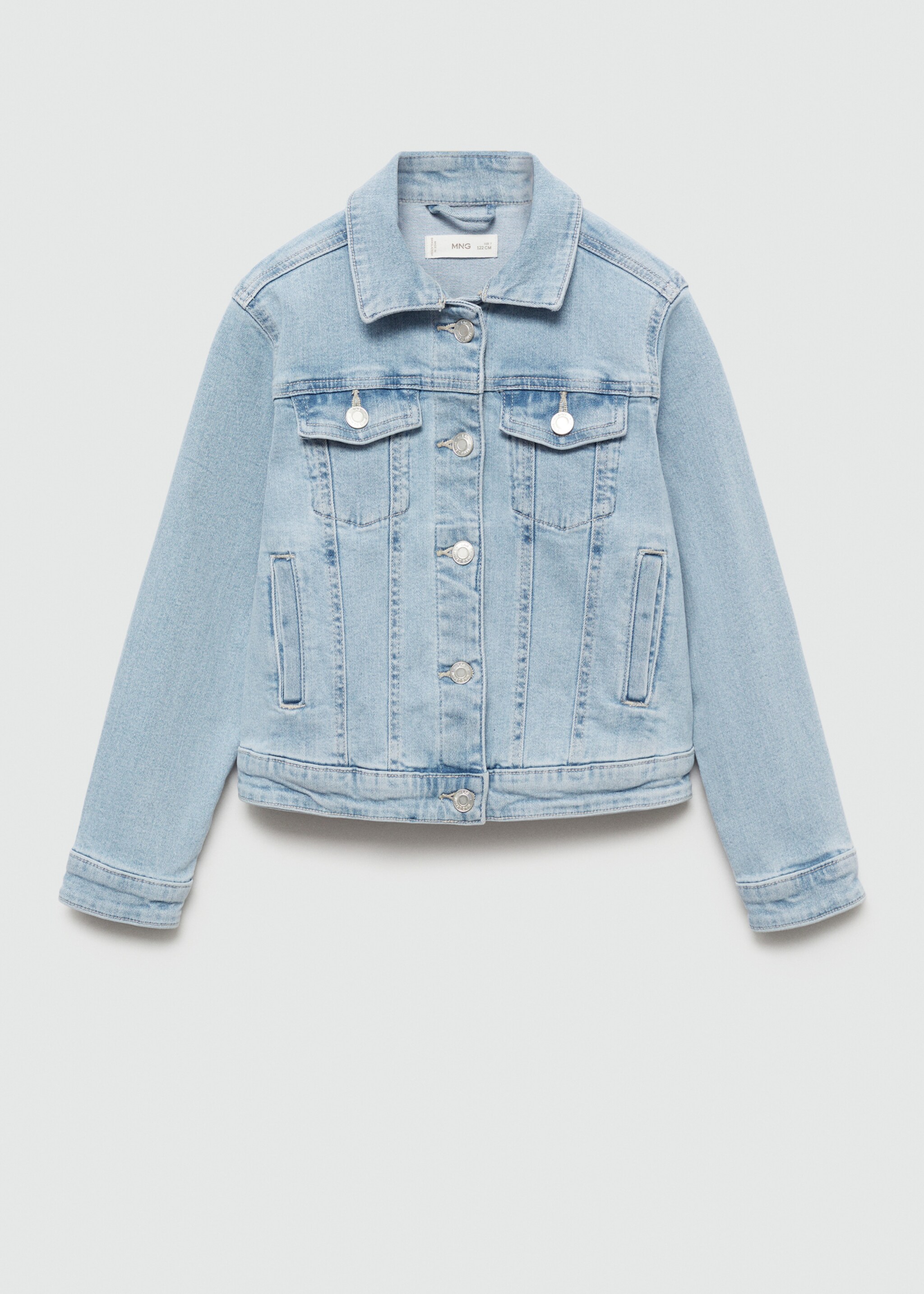 Pocketed denim jacket - Article without model