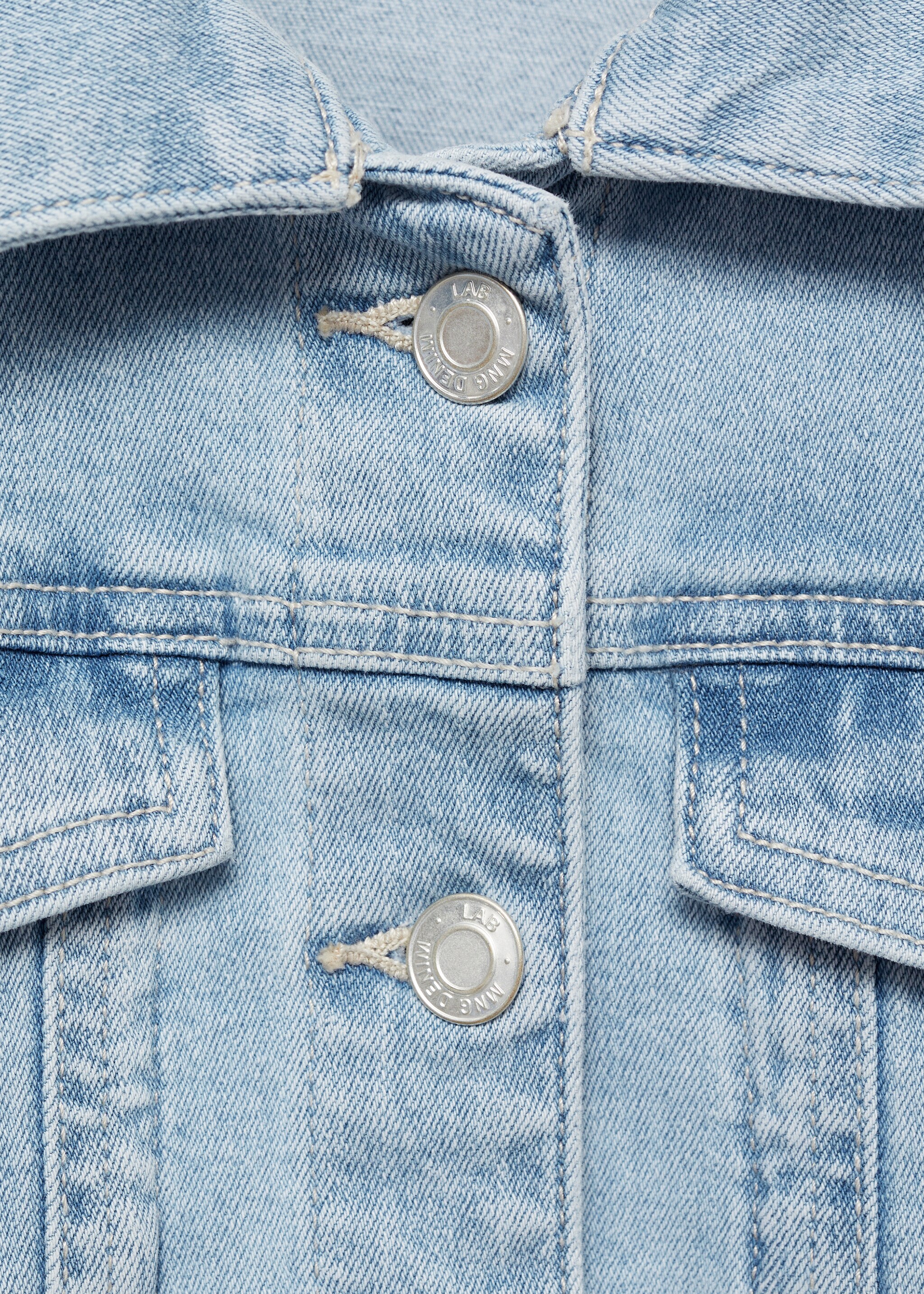 Pocketed denim jacket - Details of the article 8