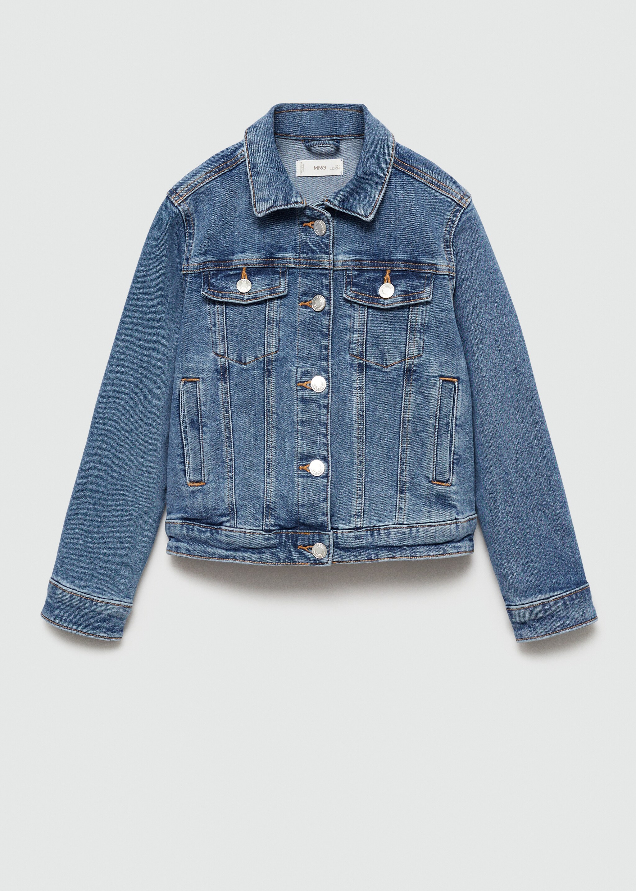 Pocketed denim jacket - Article without model