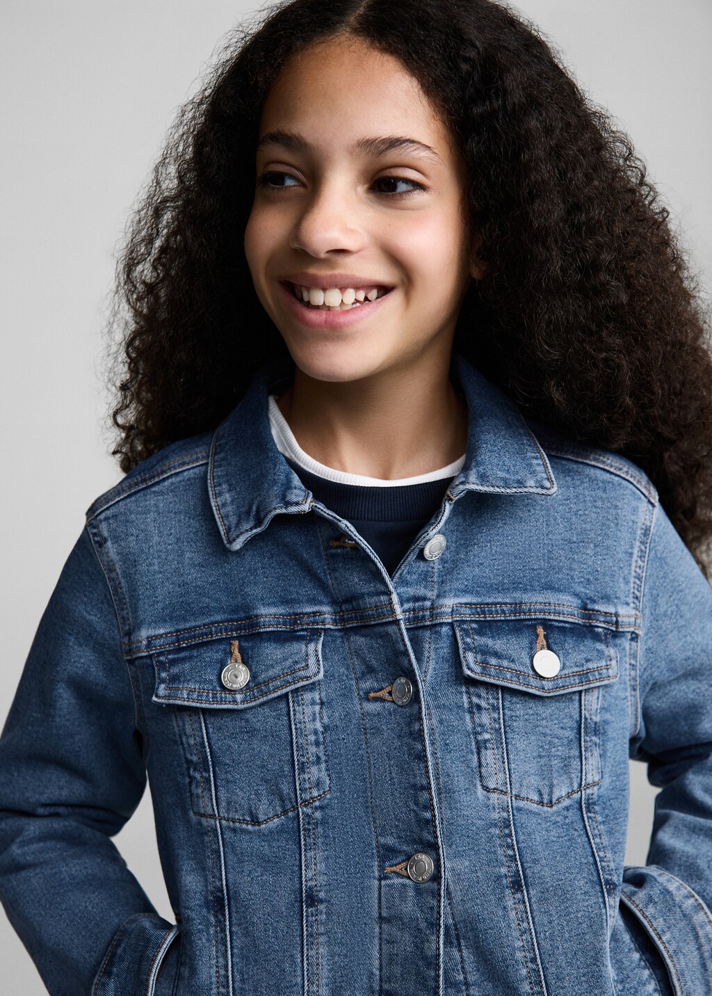 Blouson jean poches Enfants MANGO Luxembourg