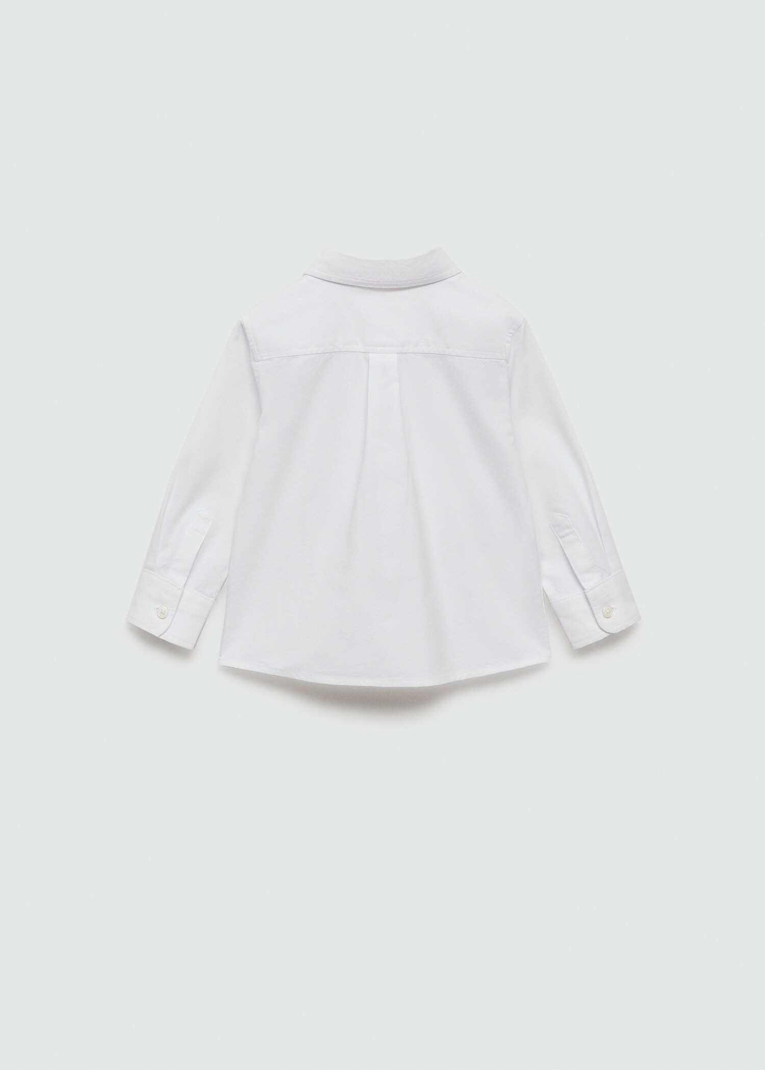 Camisa òxford cotó - Revers de l'article