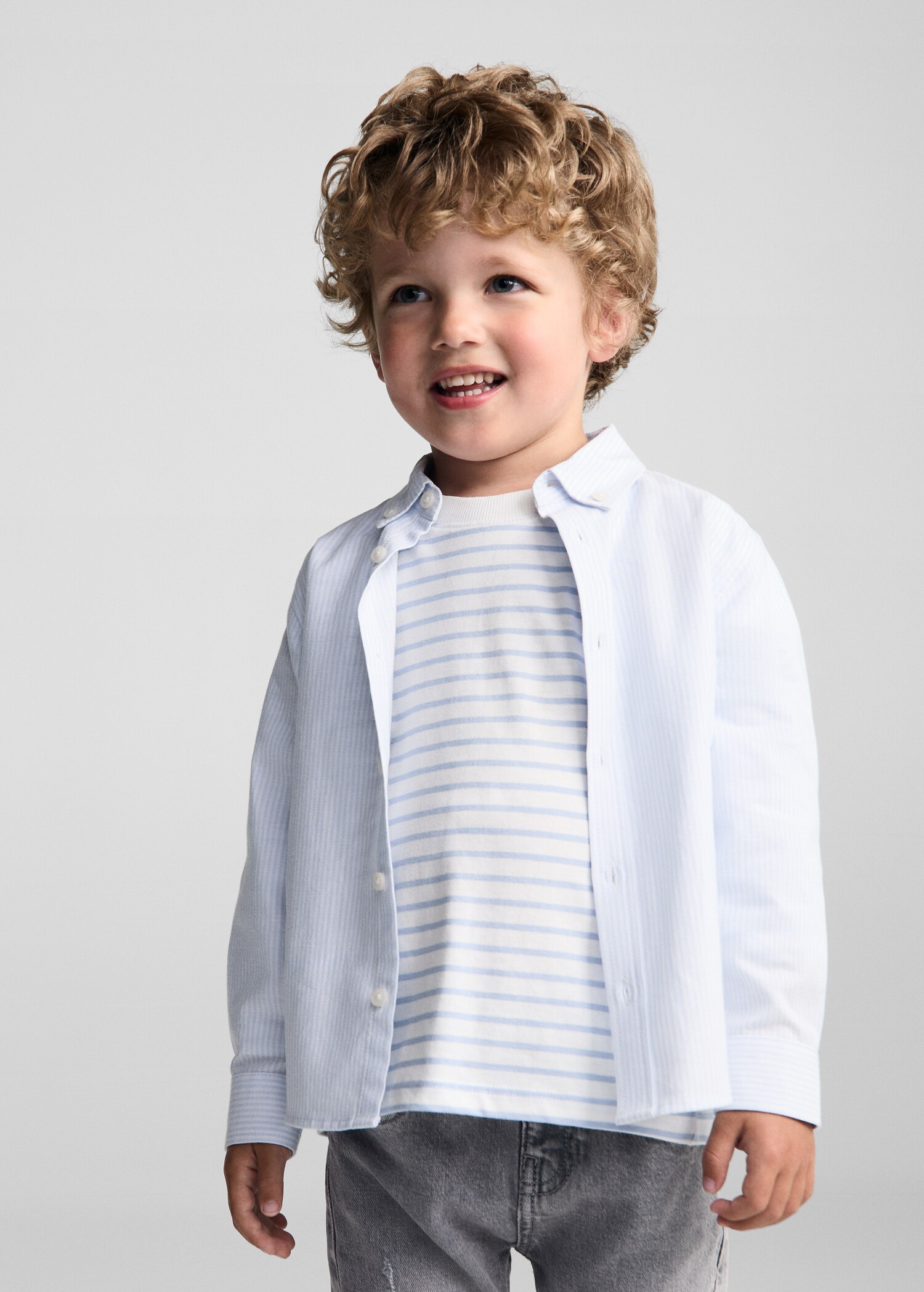 Oxford cotton shirt - Medium plane