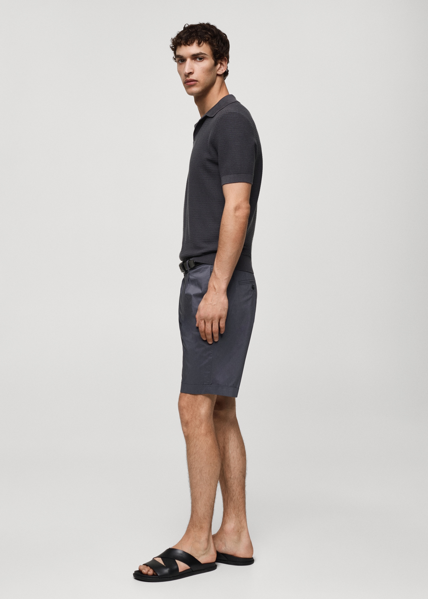 Bermudas algodón pinzas - Detalle del artículo 2