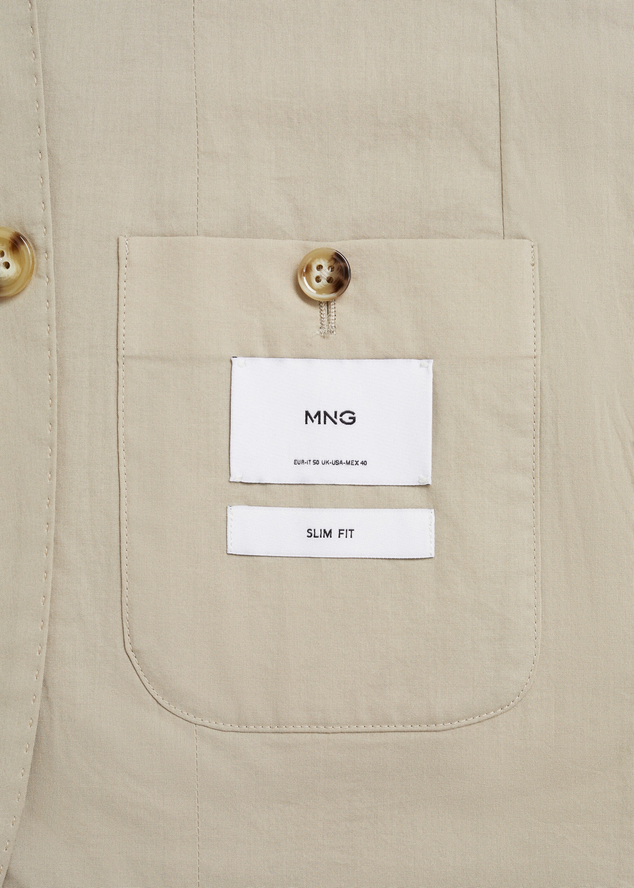 Lightweight cotton jacket - Details of the article 0