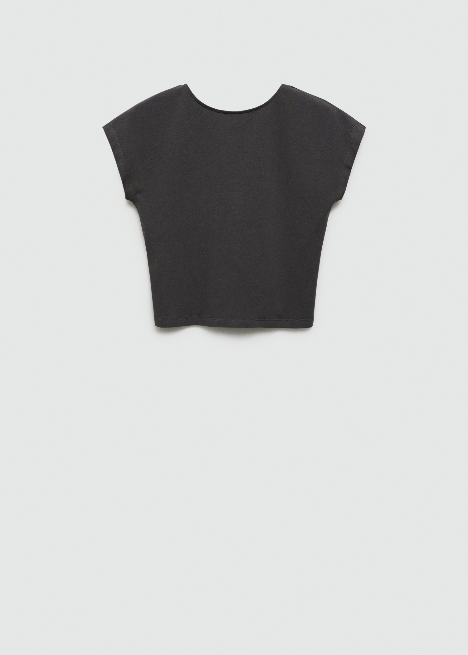 T-shirt crop coton - Article sans modèle