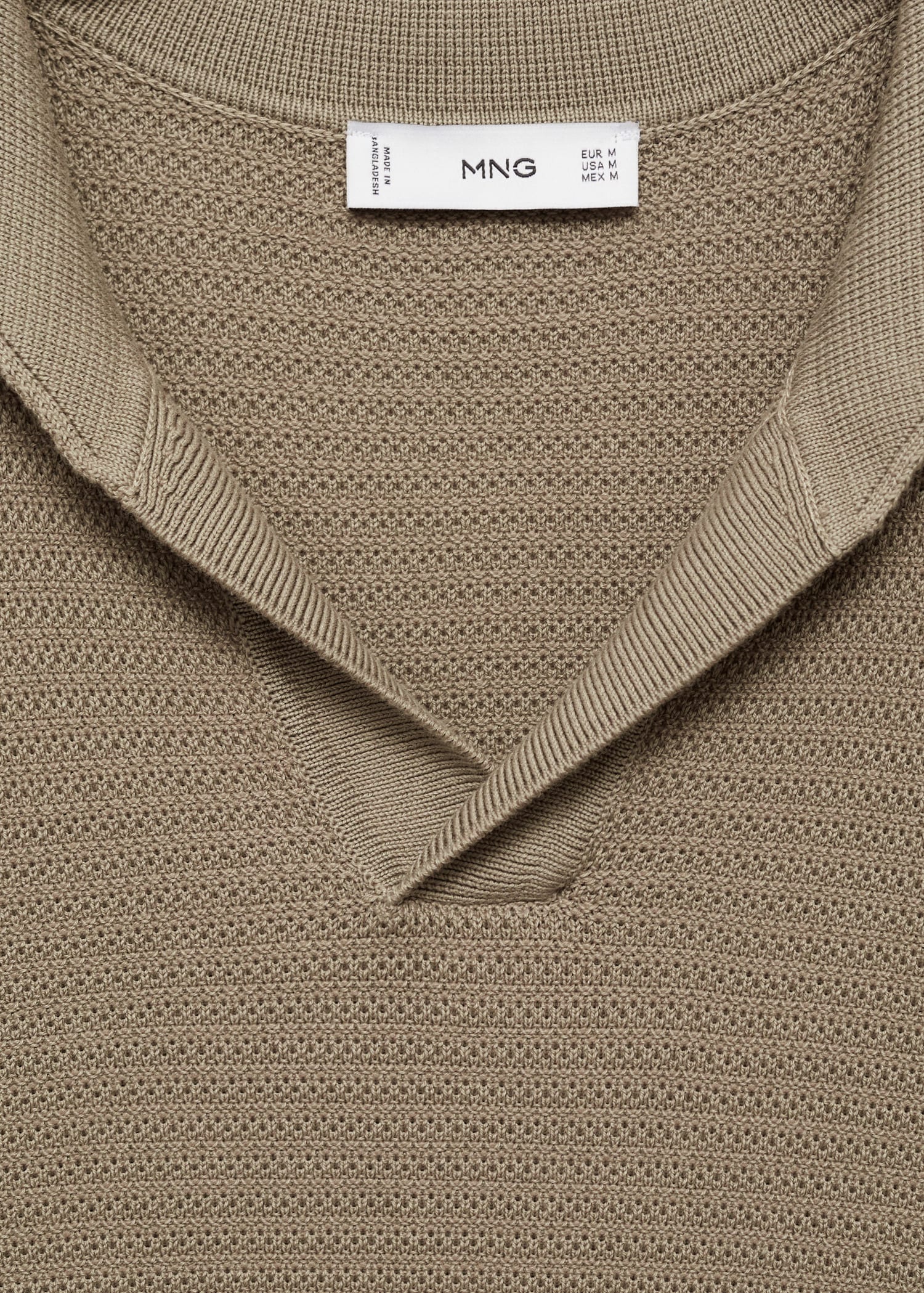 Polo coton Tencel maille torsadée - Détail de l'article 8